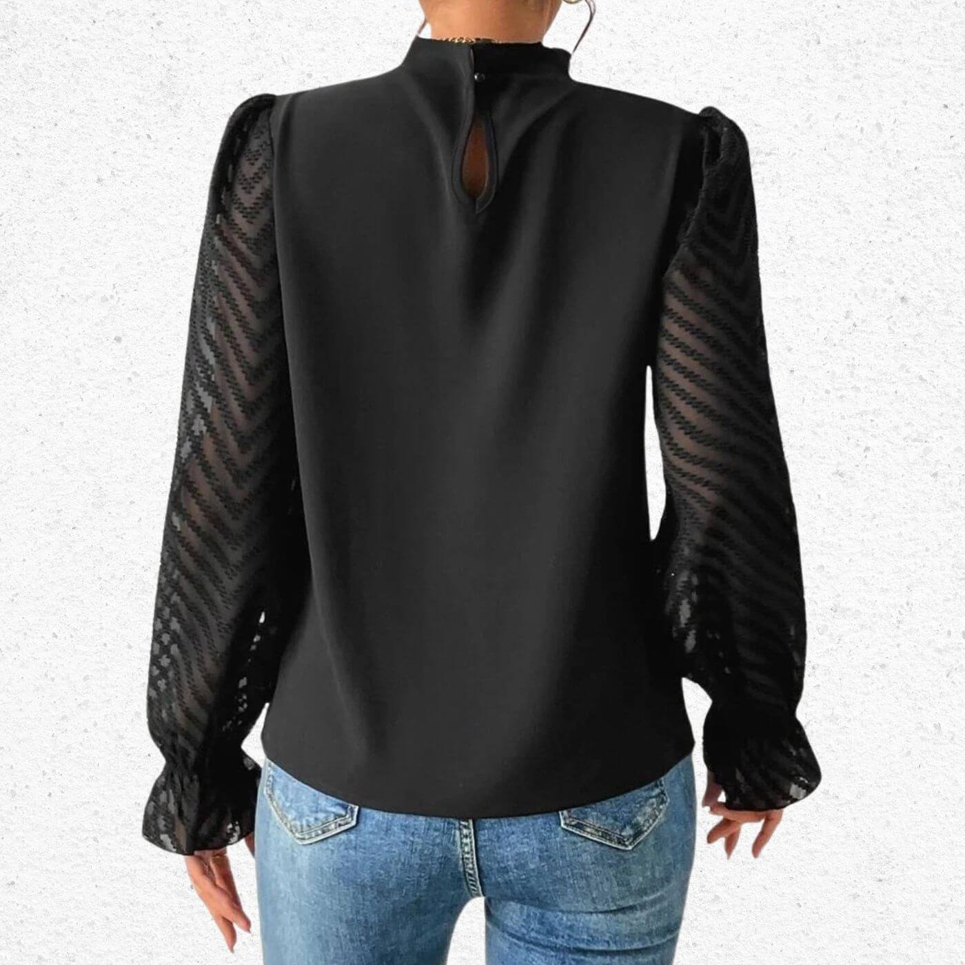 Eira™ - Elegant Langermet Topp