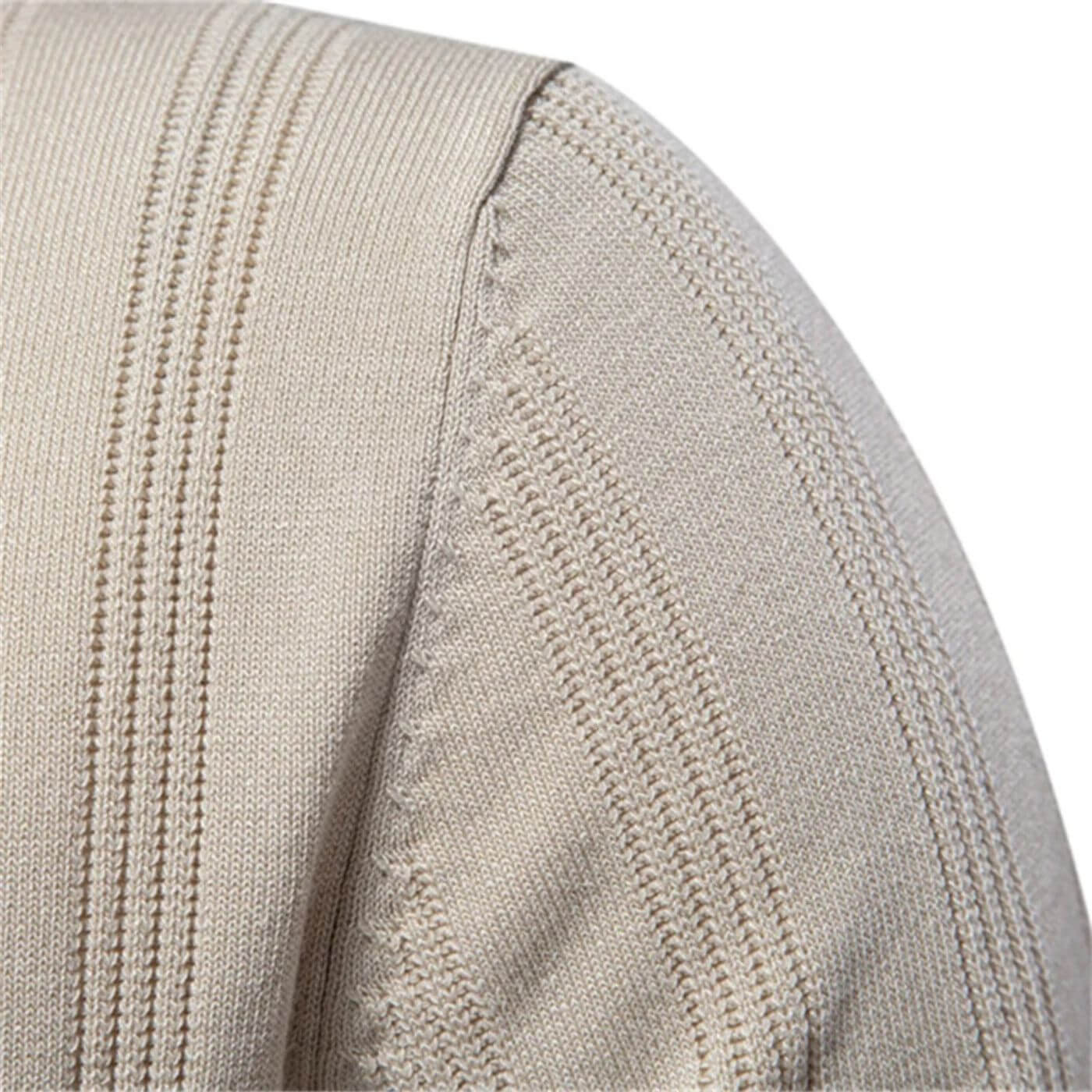 Eliah™ - Komfortabel ribbestrikket poloskjorte (1+1 GRATIS)