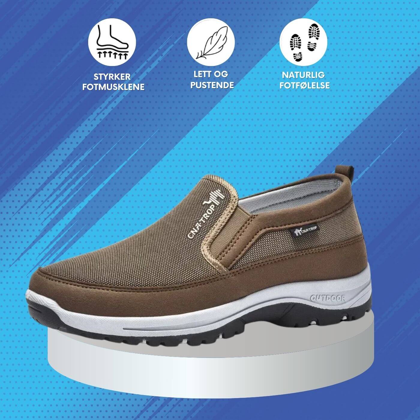 OrthoFit™ – Komfortable Ortopediske Tursko