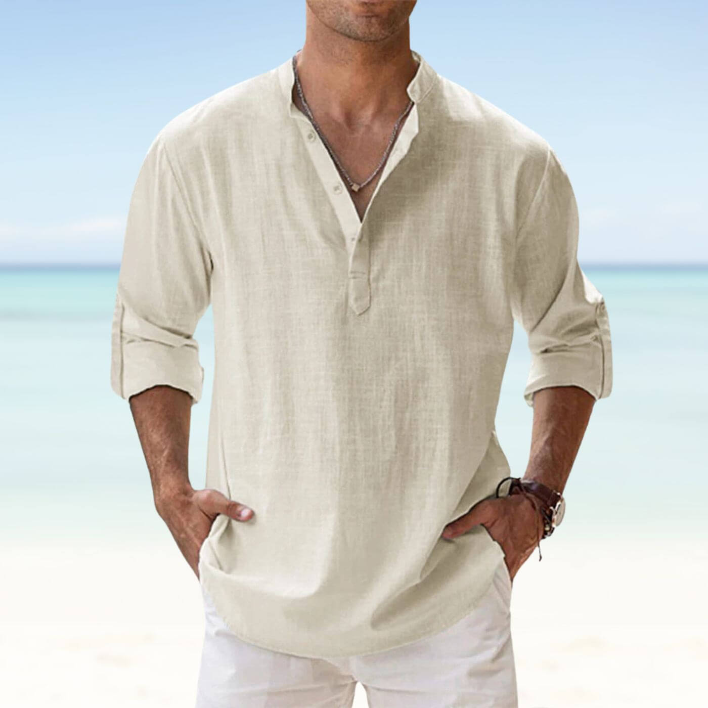 Erling™ – Pustende Skjorte for Sommeren