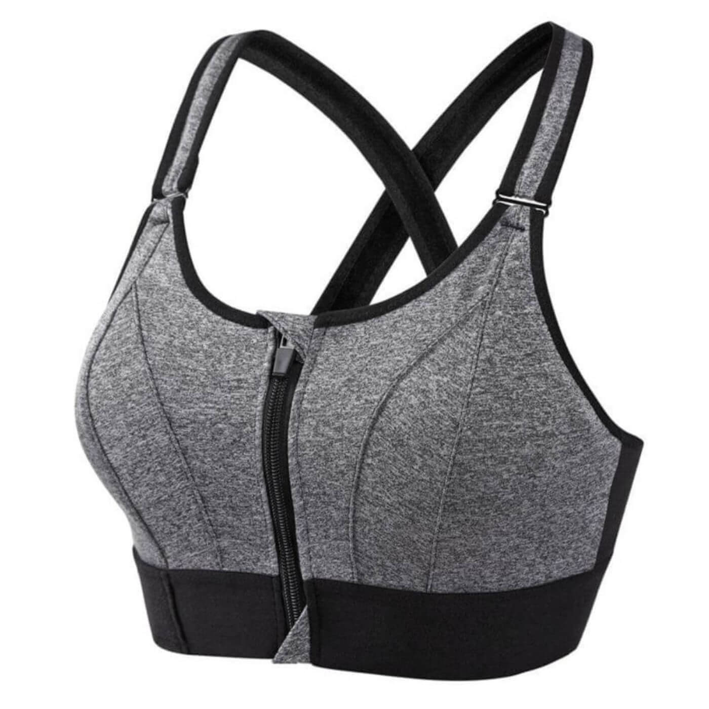 FlexBra™ – Sports-BH med Glidelås og Push-Up Effekt