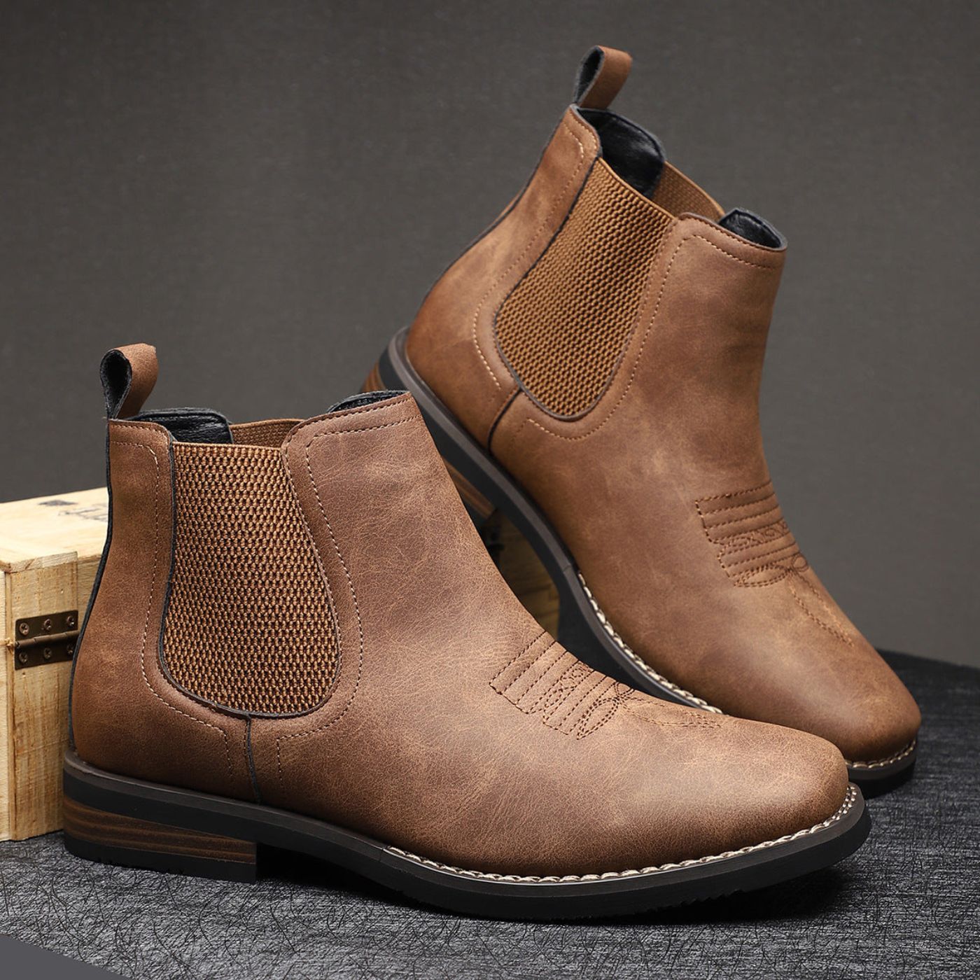 Frode™ - Komfortable og stilige slip-on boots