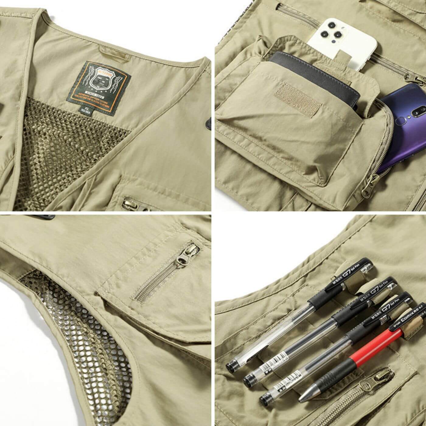 Haldor™ - Taktisk Vest med Flere Lommer