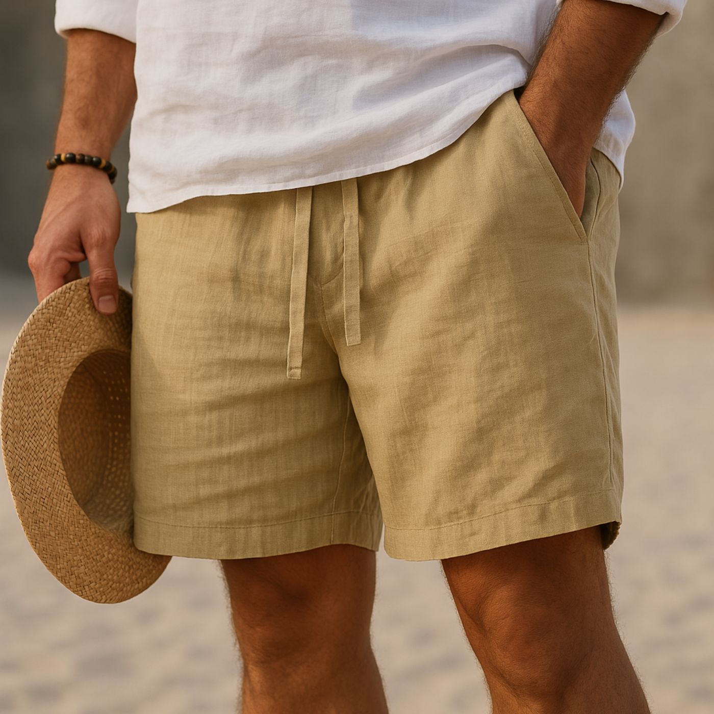Herman™ - Pustende Sommer-Shorts for Menn
