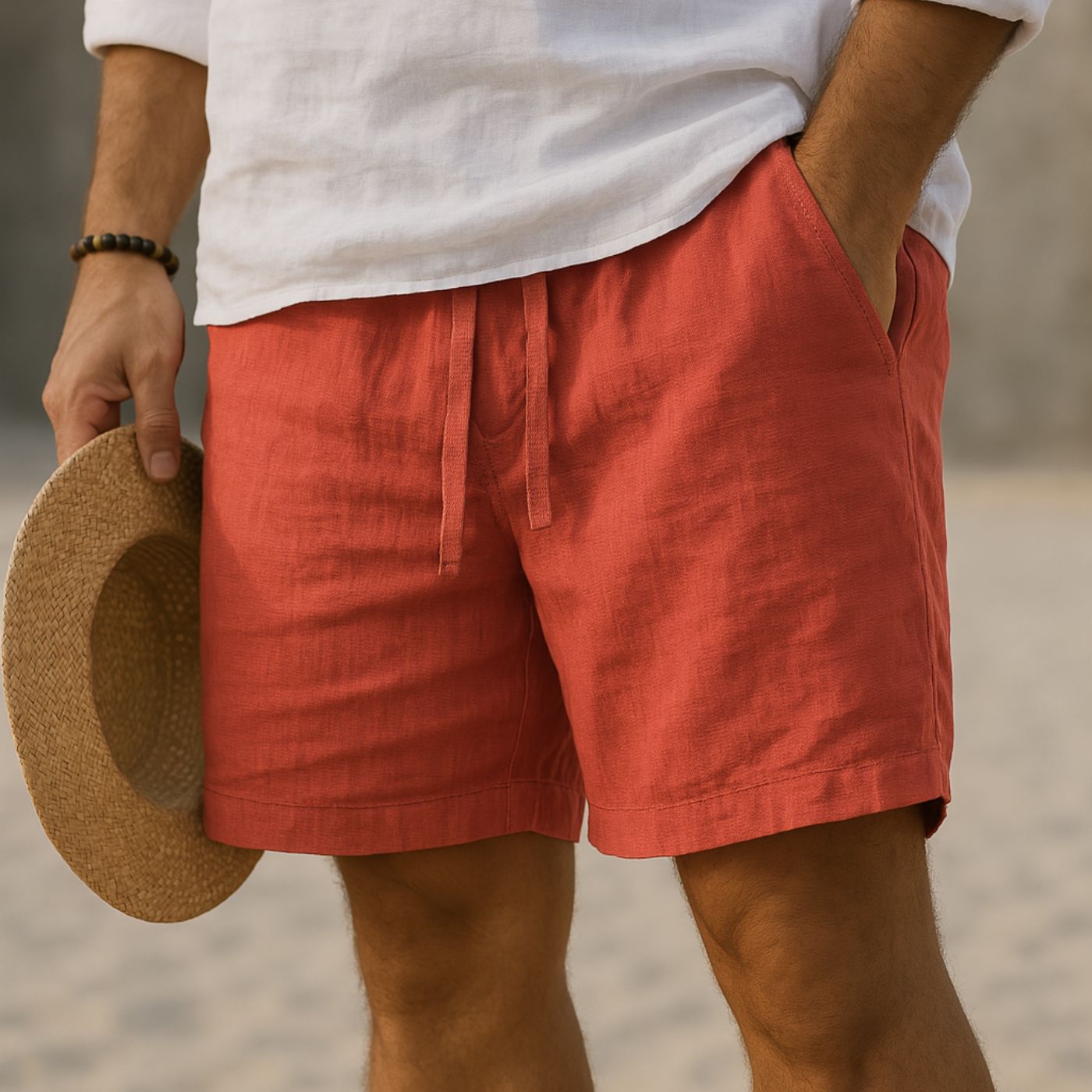 Herman™ - Pustende Sommer-Shorts for Menn