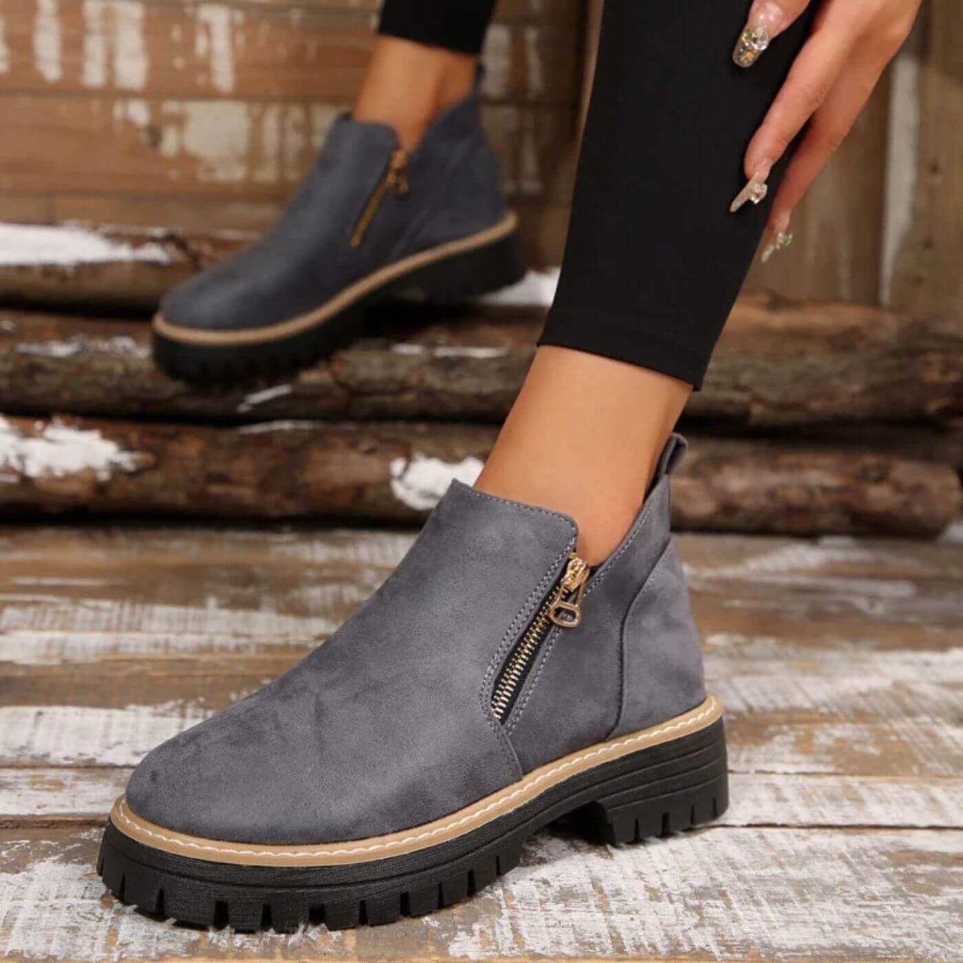 Hilde™ - Stilfulle Ortopediske Ankelstøvler