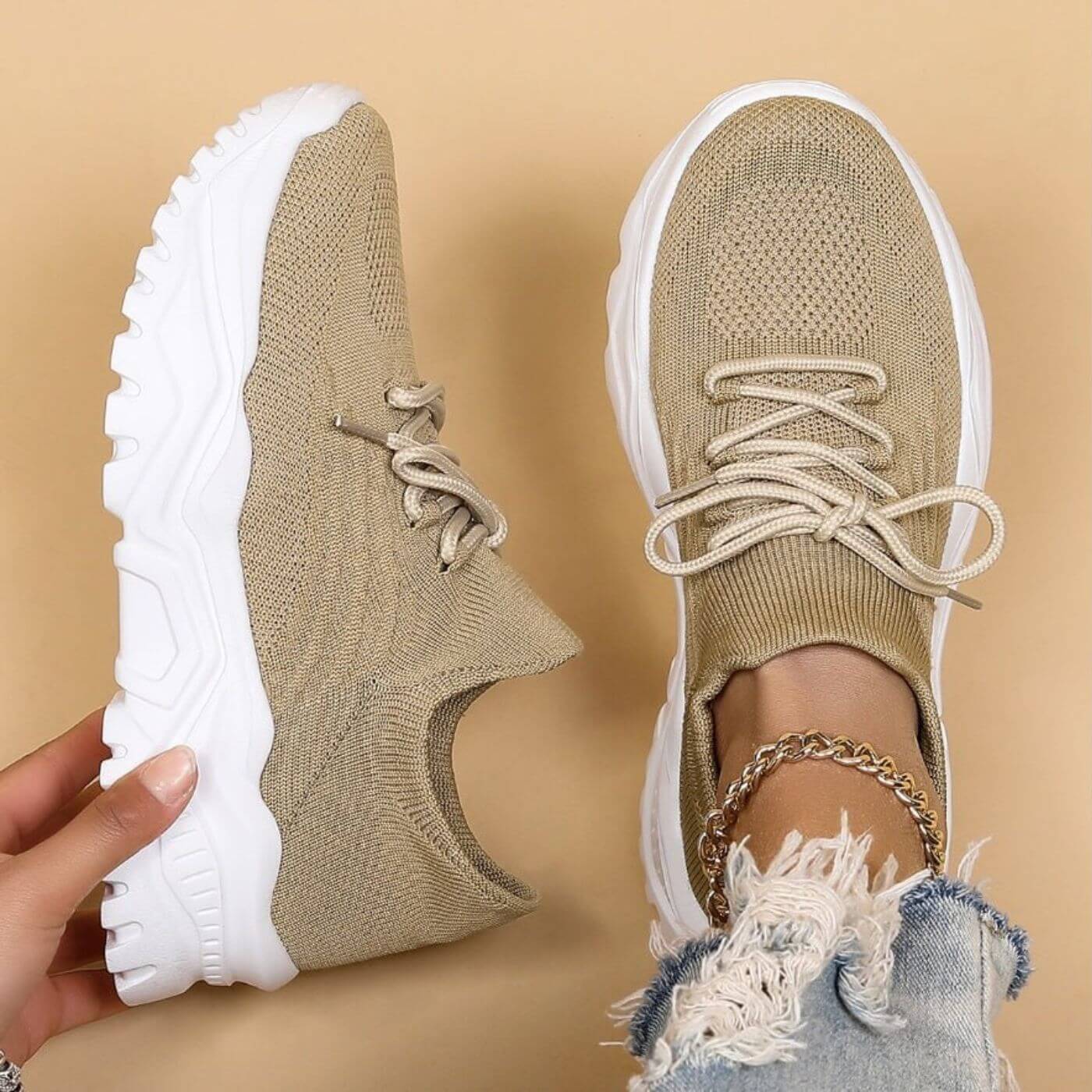 Kara™ - Lette Ortopediske Joggesko