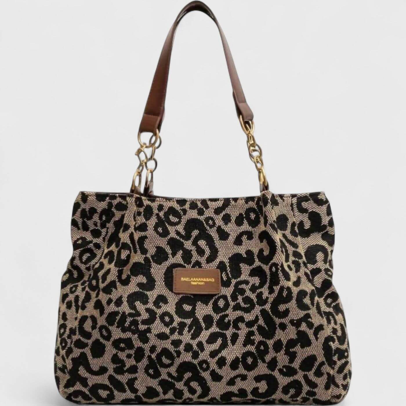 Karine™ - Elegant Leopard Skulderveske
