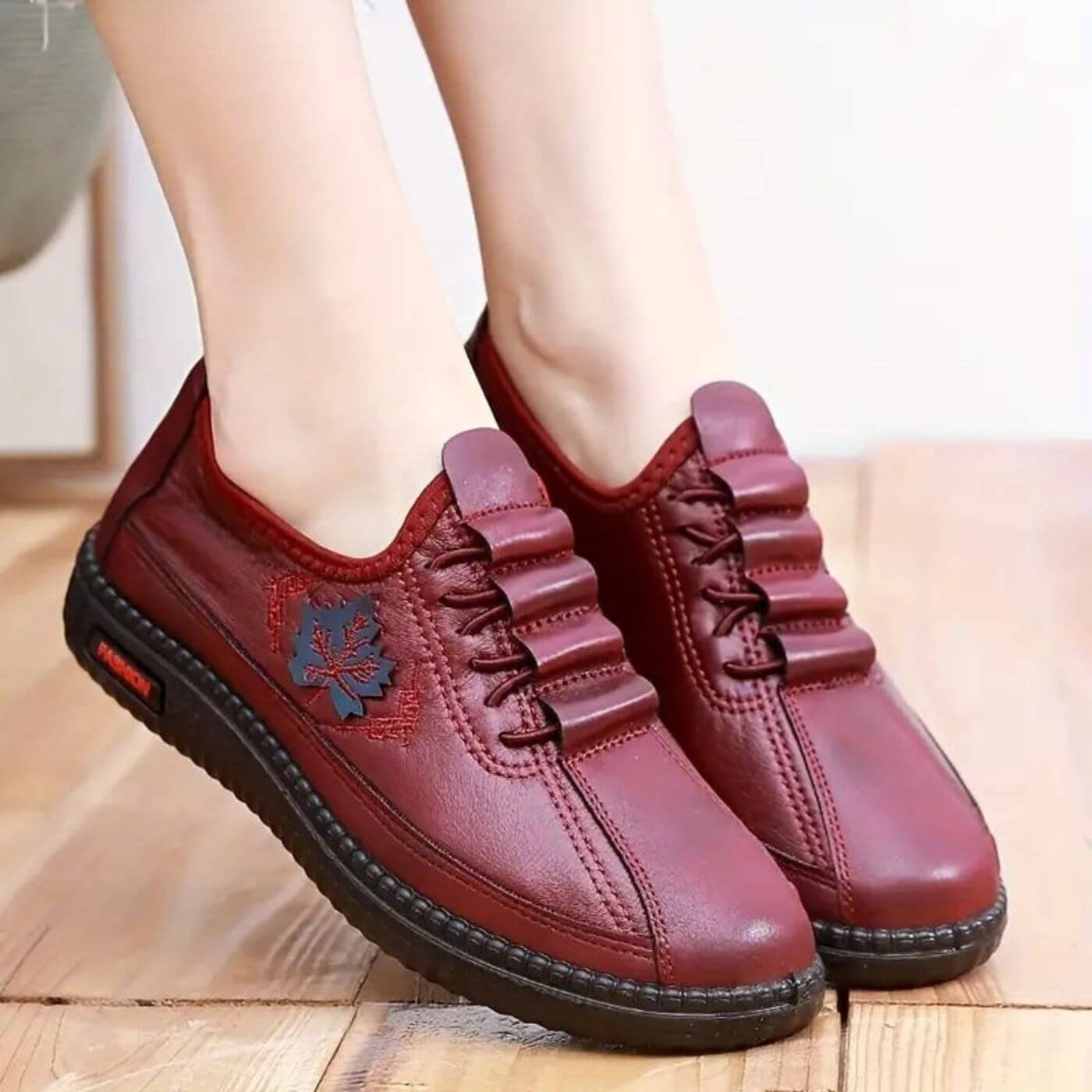 Kenna™ - Premium Ortopediske Lær Sko