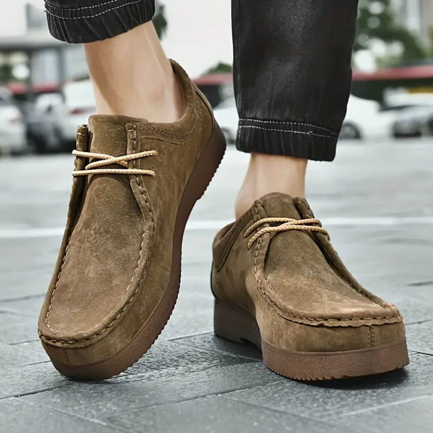 Kjell™ - Komfortable Slip-On Ortopediske Sko