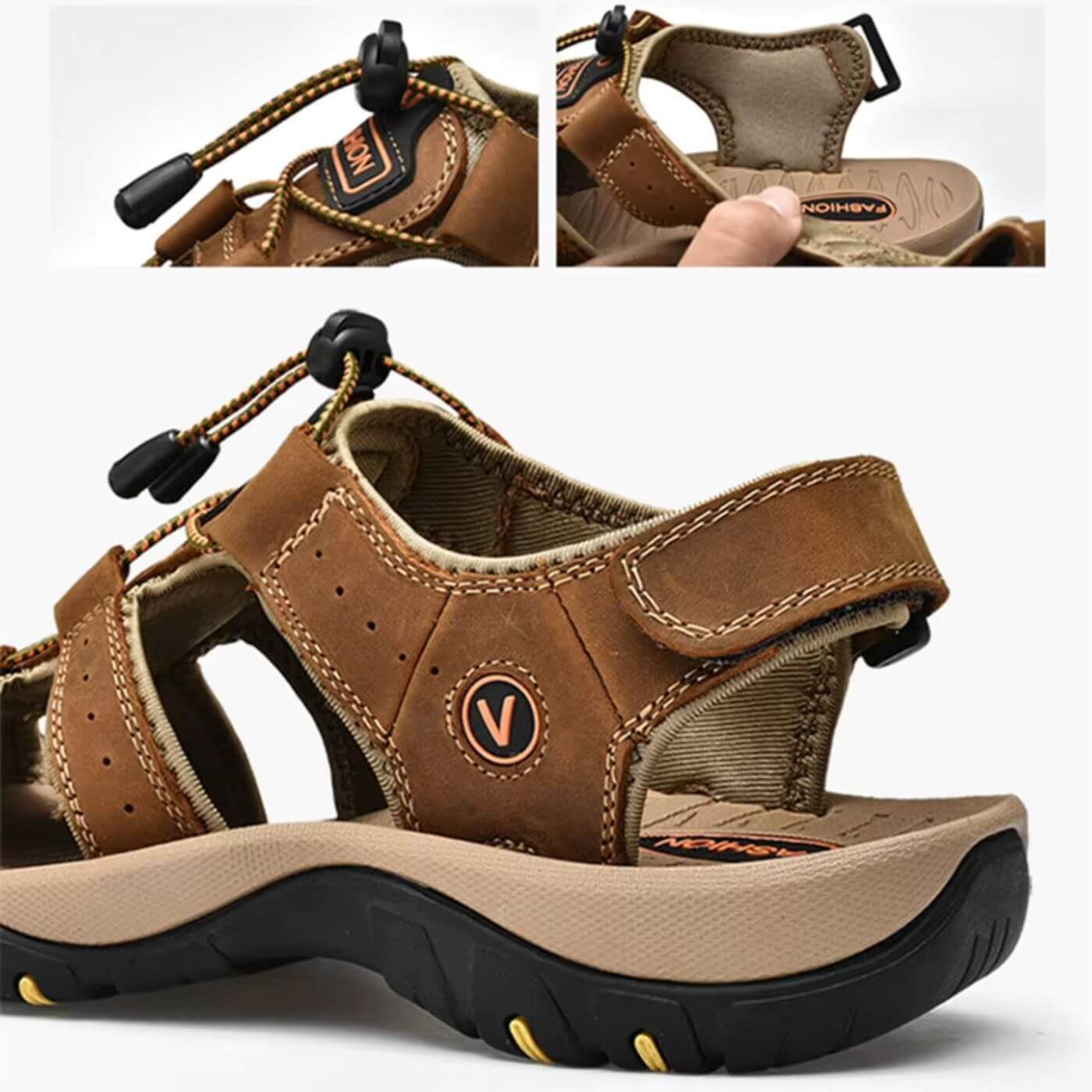 Lars™ – Ortopediske Utendørssandaler for Sommeren