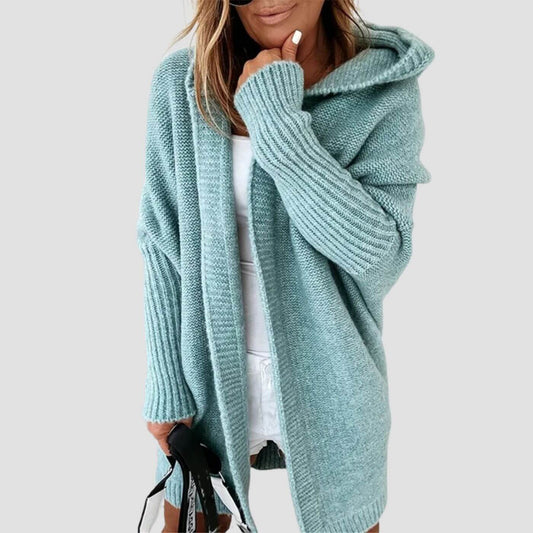 Layla™ - Komfortabel Strikket Hettegenser-Kardigan
