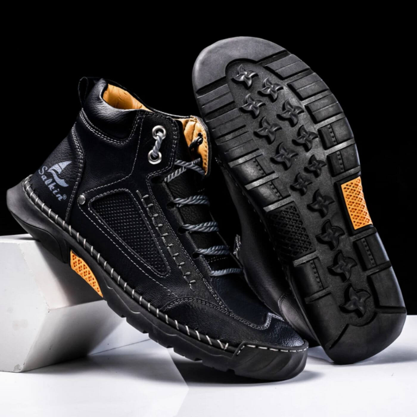 Mateo™ - Premium Skinn Ortopediske Sko