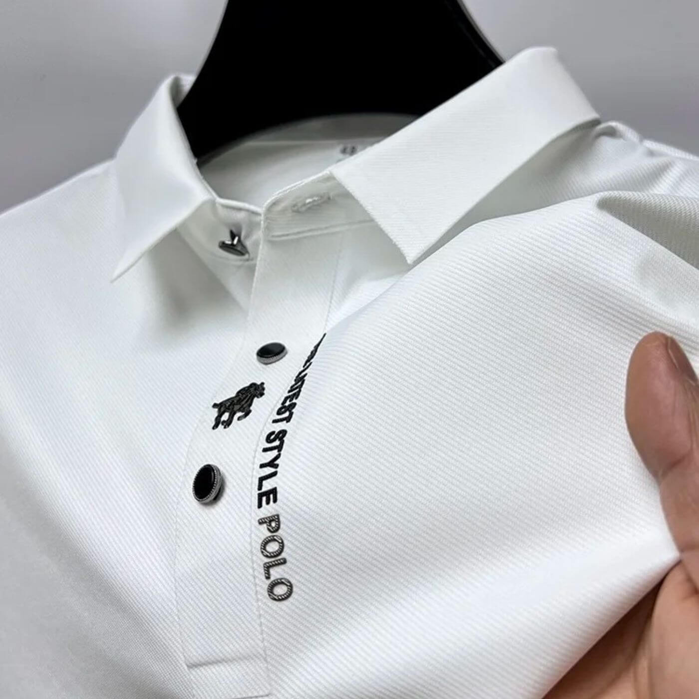 Milan™ – Premium Muskelfit Piquéskjorte