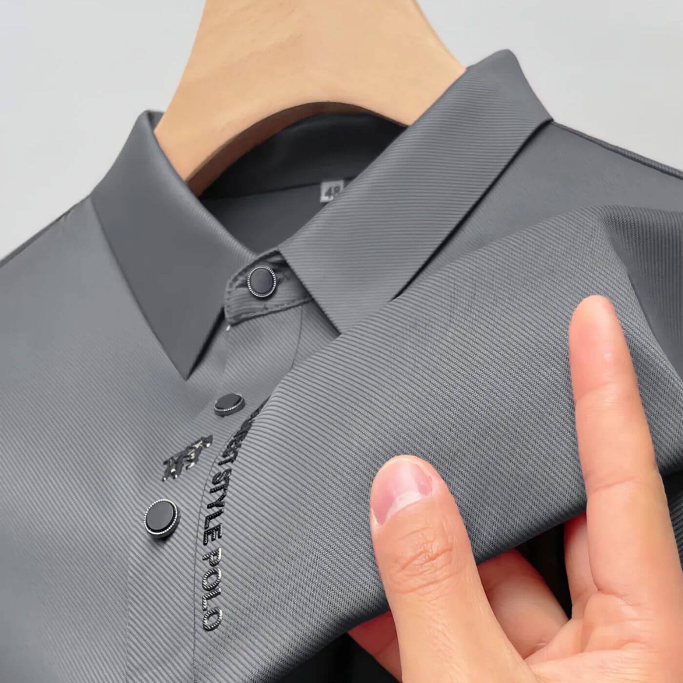 Milan™ – Premium Muskelfit Piquéskjorte