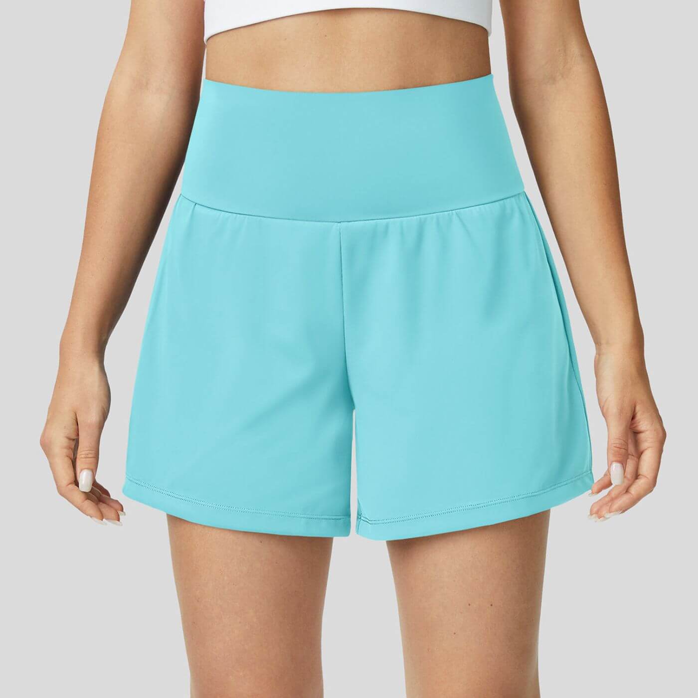 Milla™ - Pustende og Komfortable 2 i 1 Høyt Liv Yoga Shorts