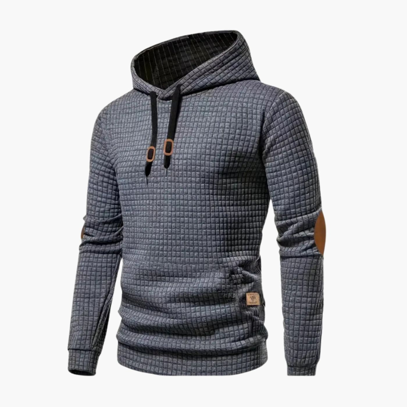 Nicolai™ - Komfortabel Teksturert Hettegenser