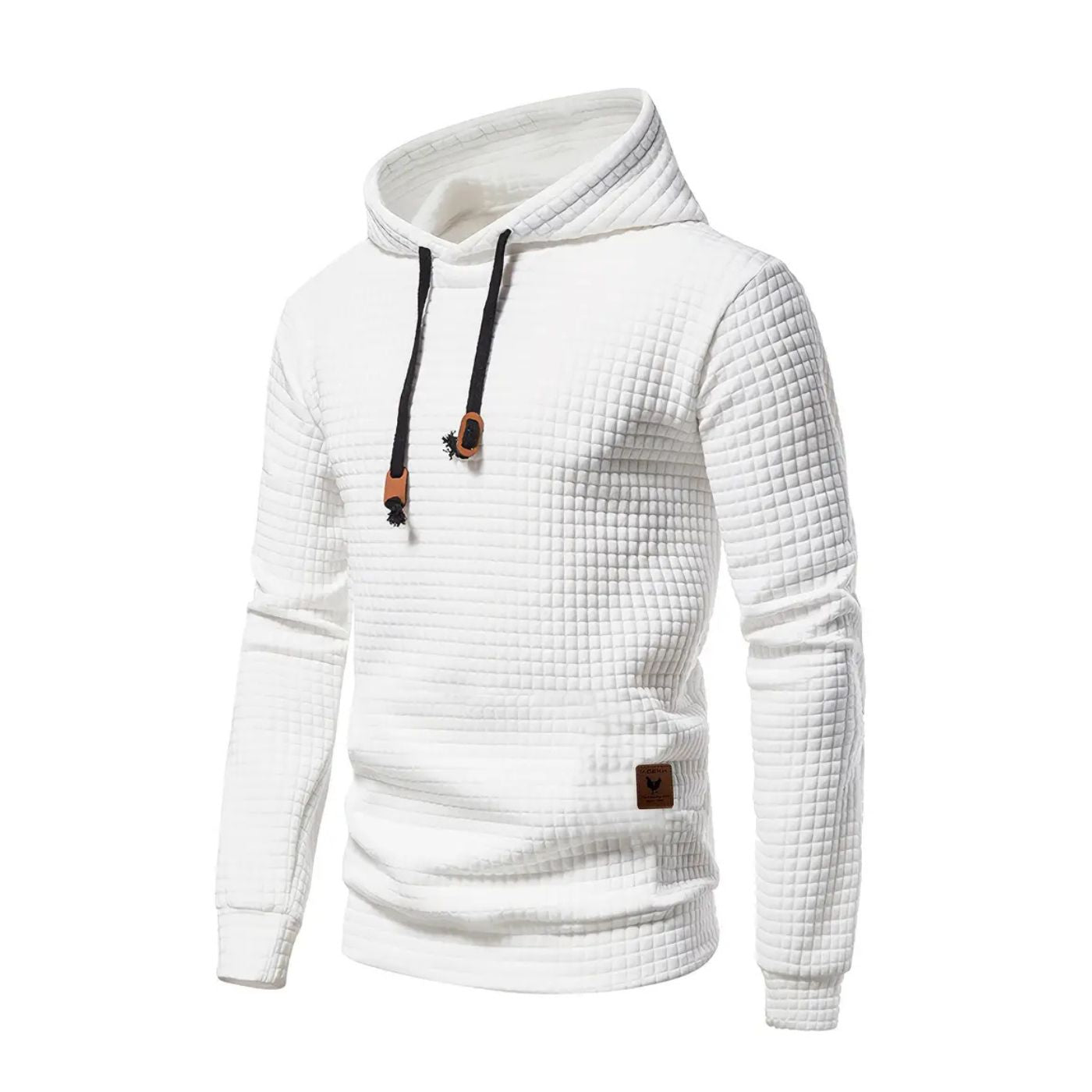 Nicolai™ - Komfortabel Teksturert Hettegenser