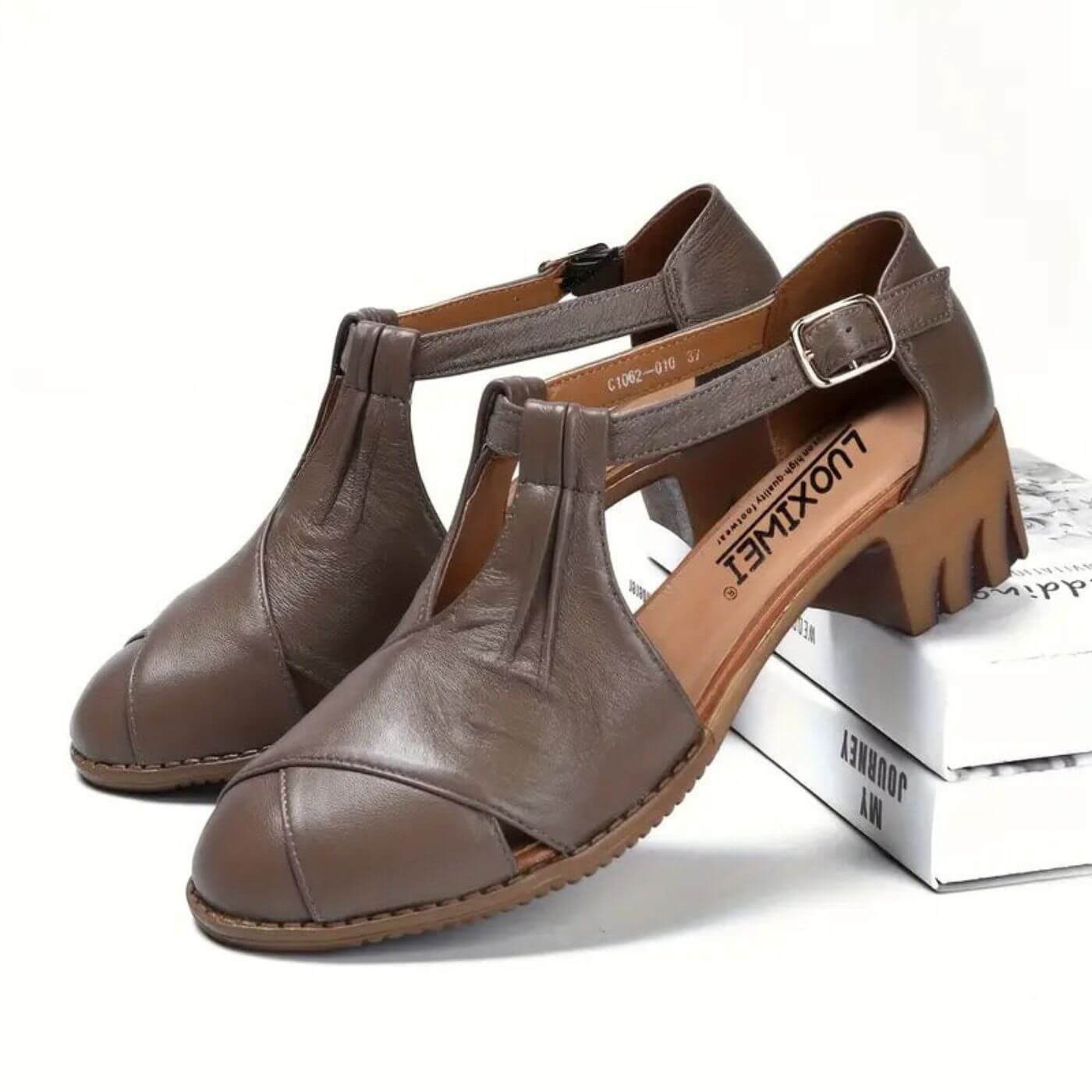 Nikoline™ - Premium Lær Ortopediske Sandaler