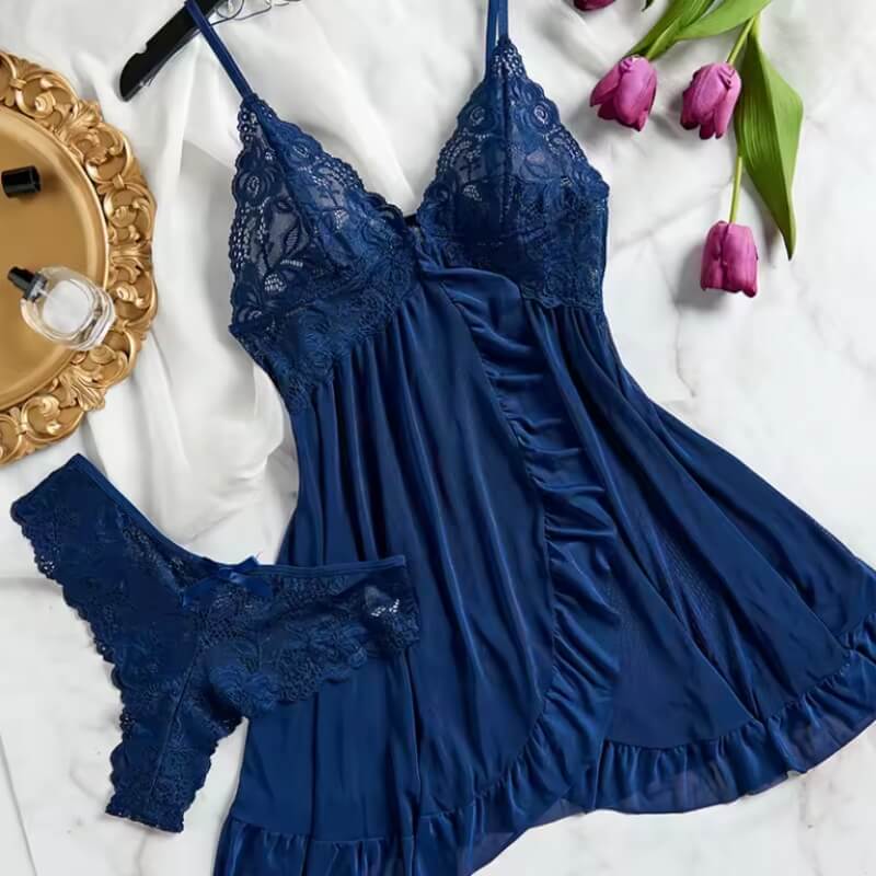 Nora - Undertøysett i Blonder (1+1 Gratis)