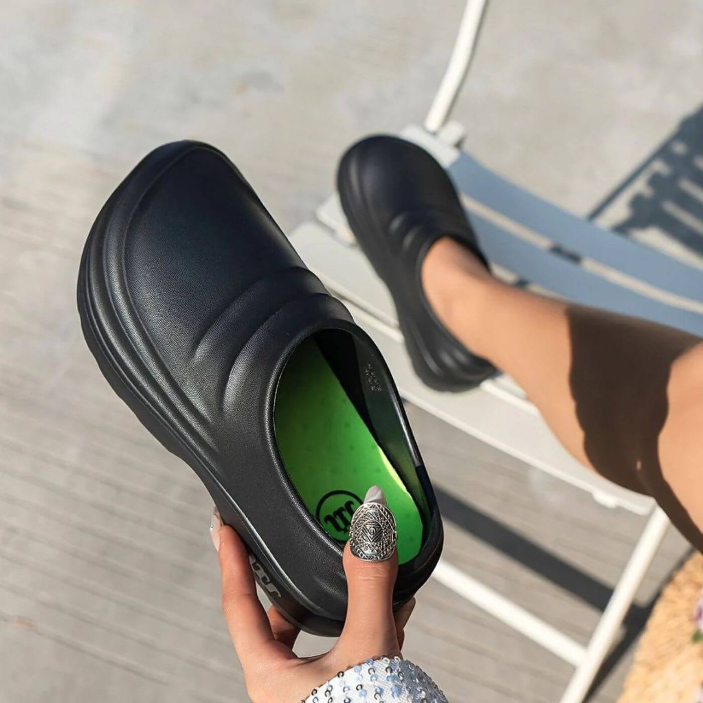 OrthoStep™ – Komfortable og Fleksible Sklisikre Tøfler