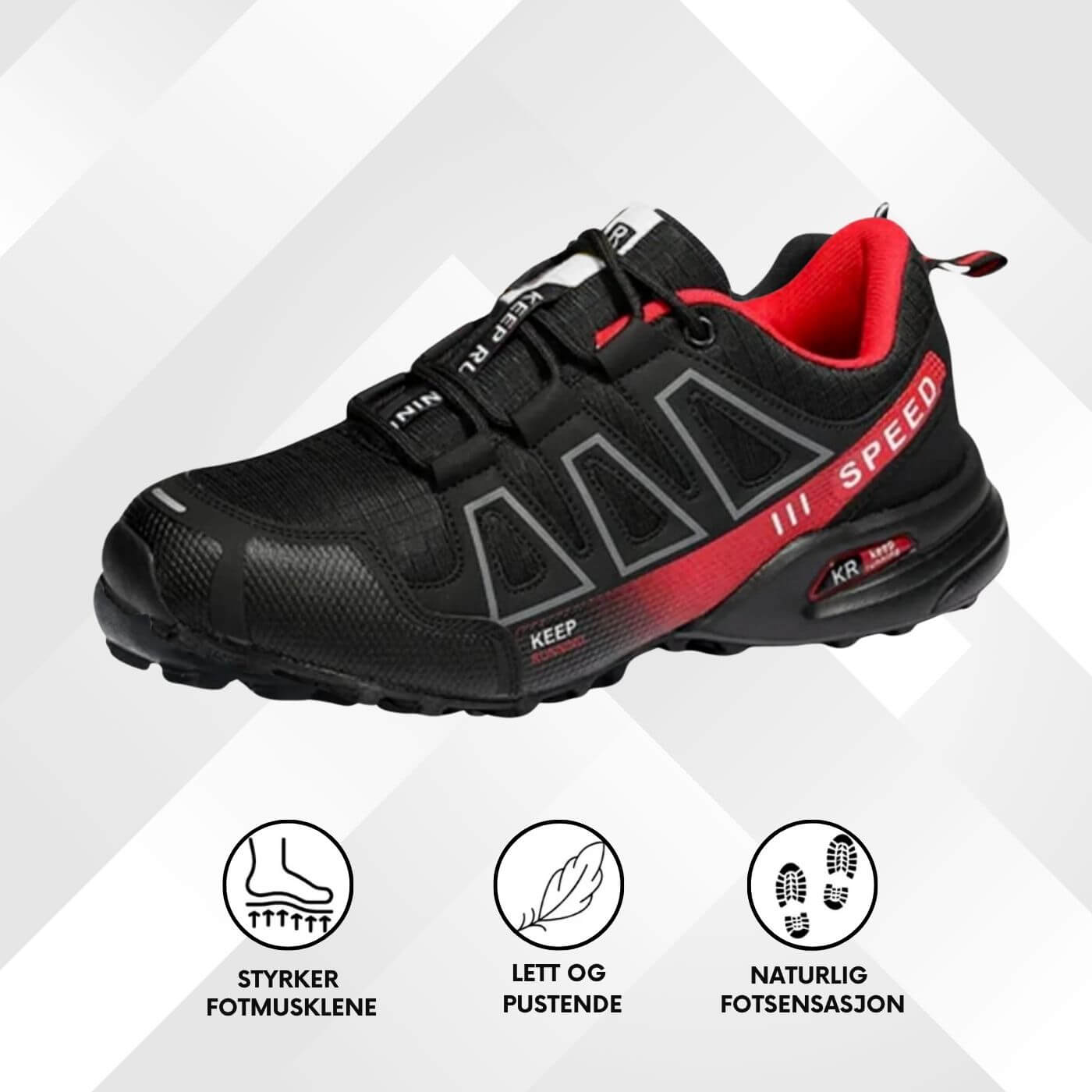 OrthoTrek™ – Ergonomiske Tursko mot Smerter