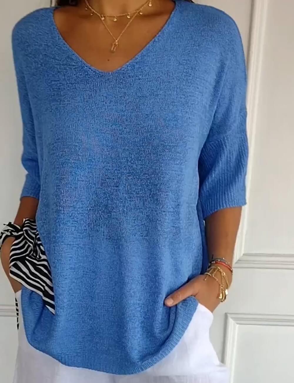 Rebecka™ – pustende topp i bomull