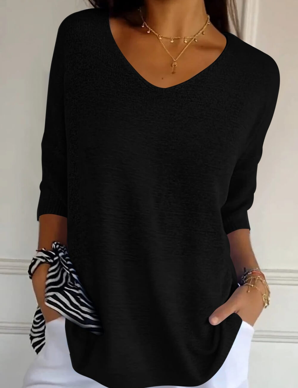 Rebecka™ – pustende topp i bomull