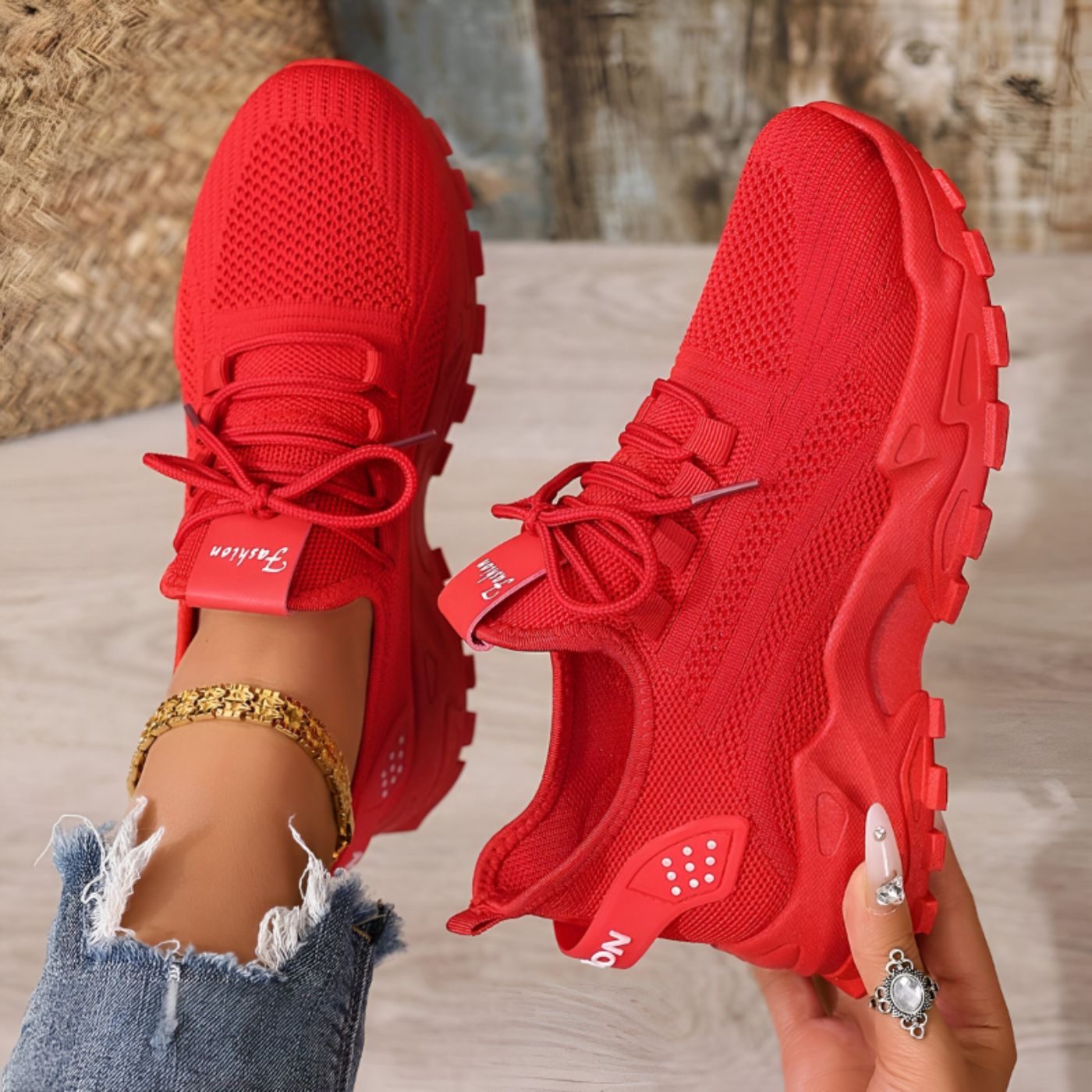 Daniela™ - Pustende Komfort Ortopediske Joggesko