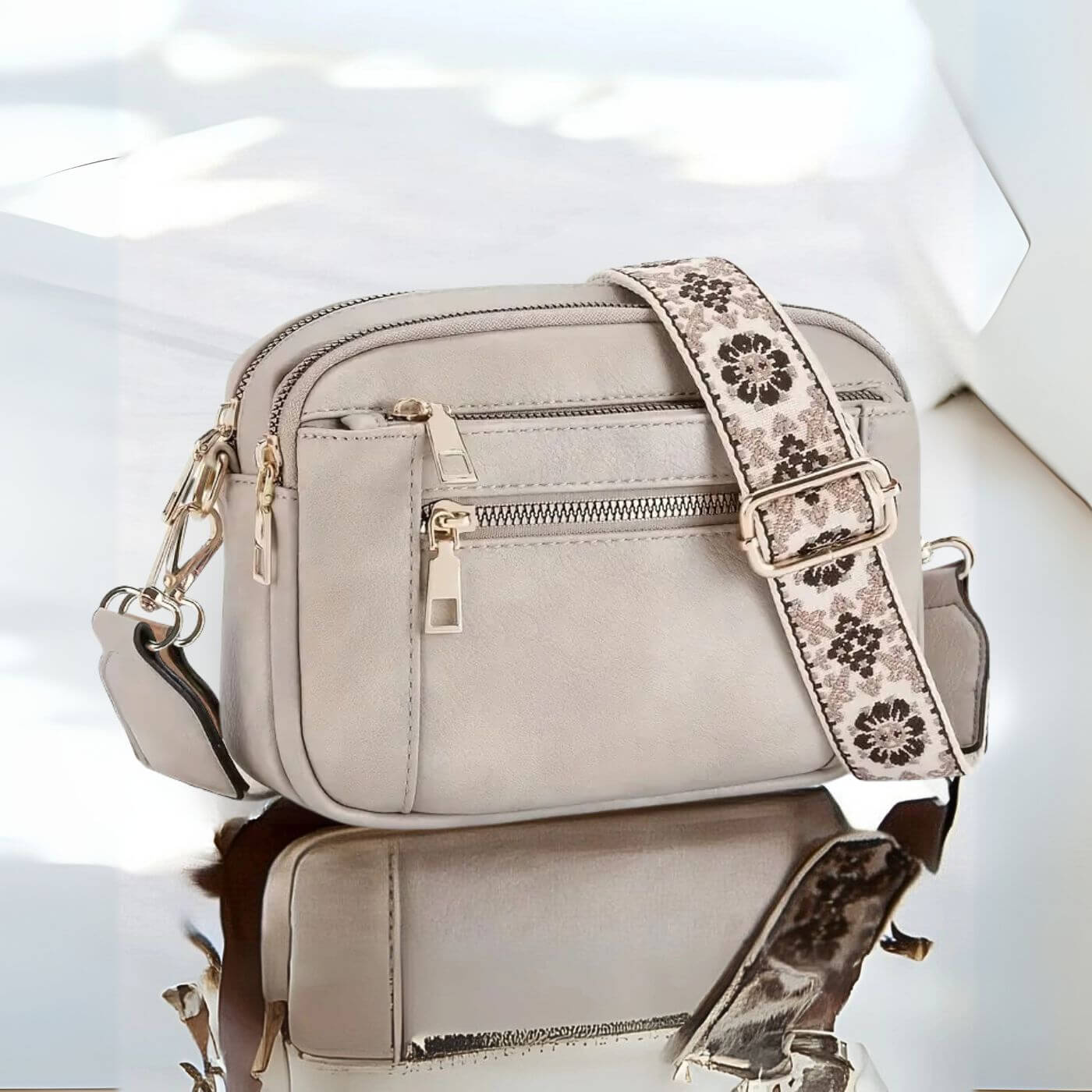 Embla™ – Elegant Skulderveske Med Flere Rom