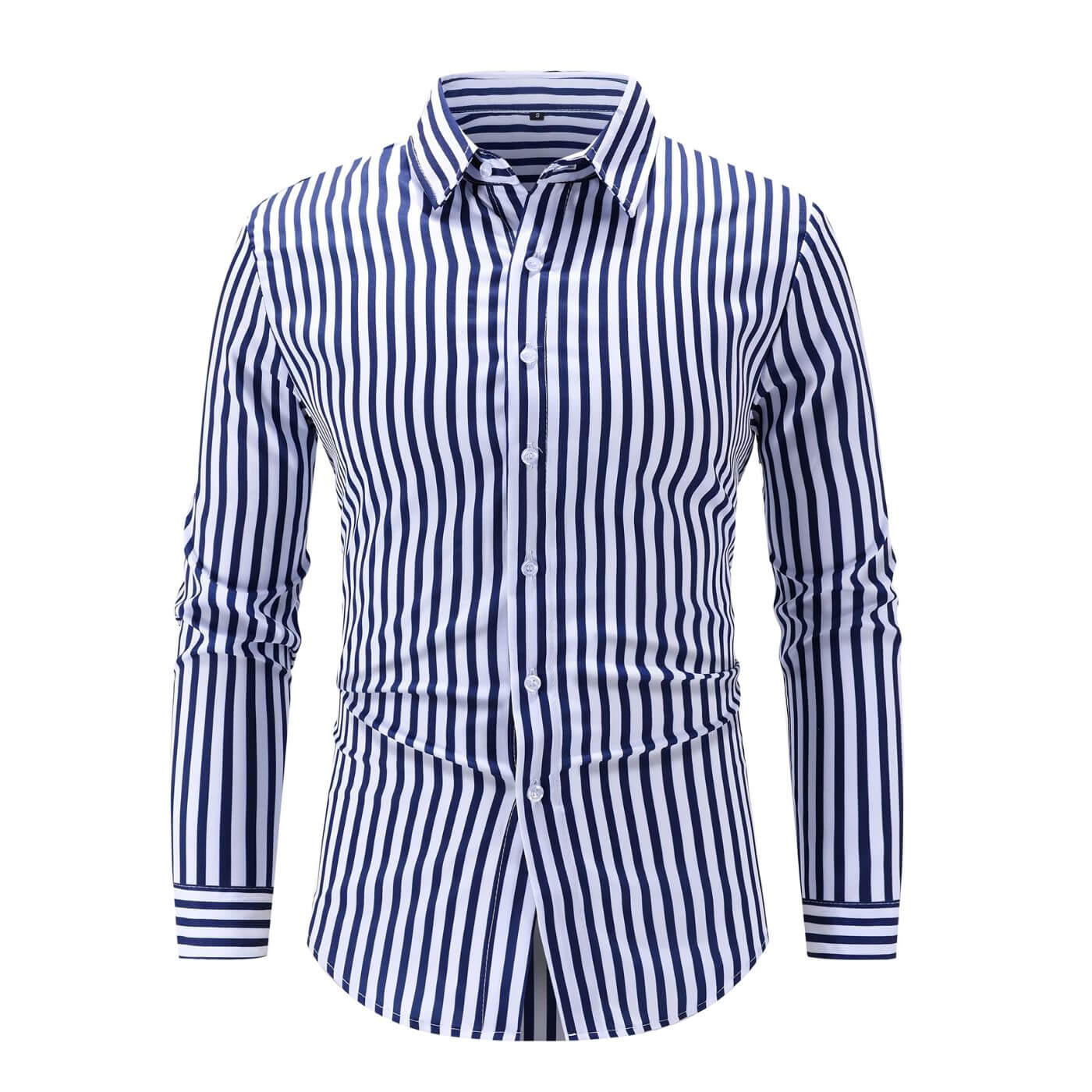Emiliano™ – Stripet Langermet Skjorte
