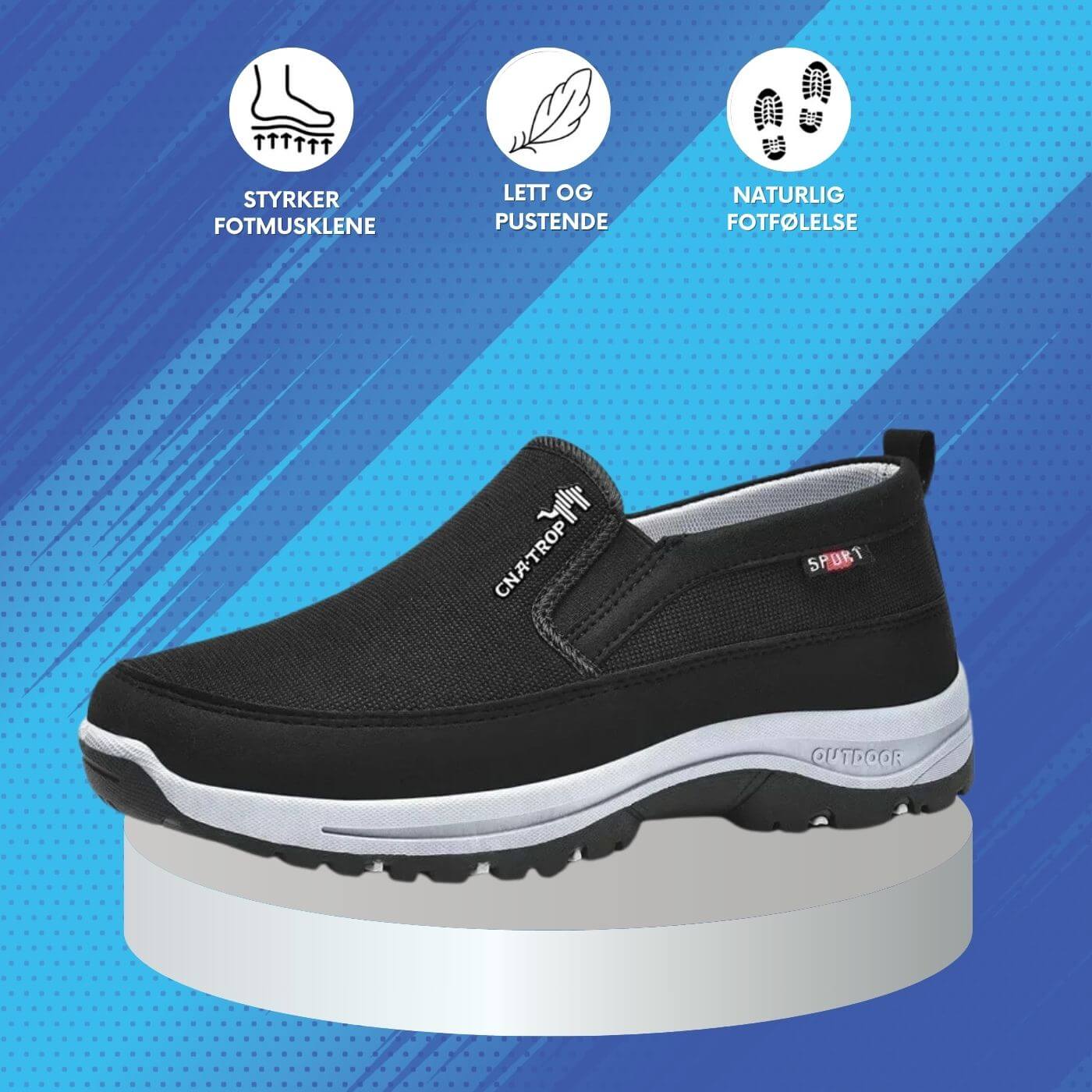 OrthoFit™ – Komfortable Ortopediske Tursko