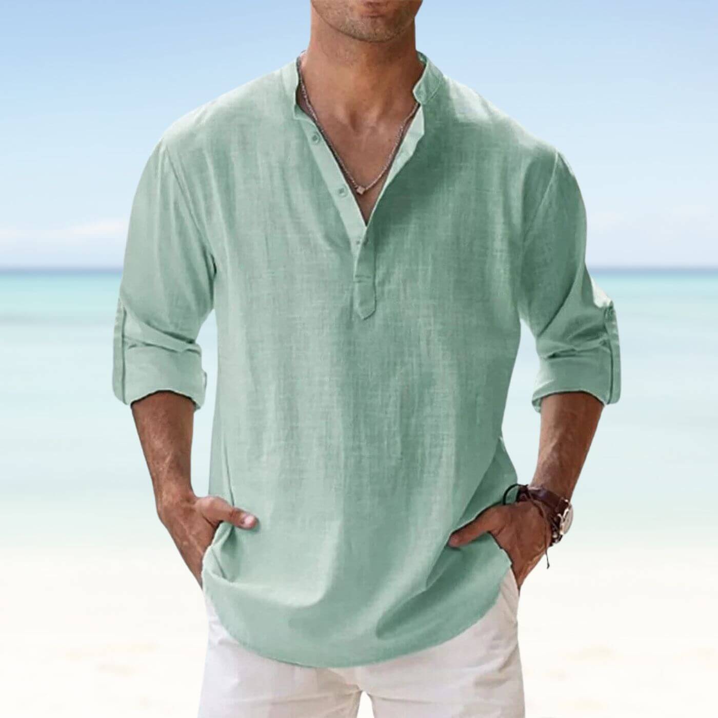 Erling™ – Pustende Skjorte for Sommeren