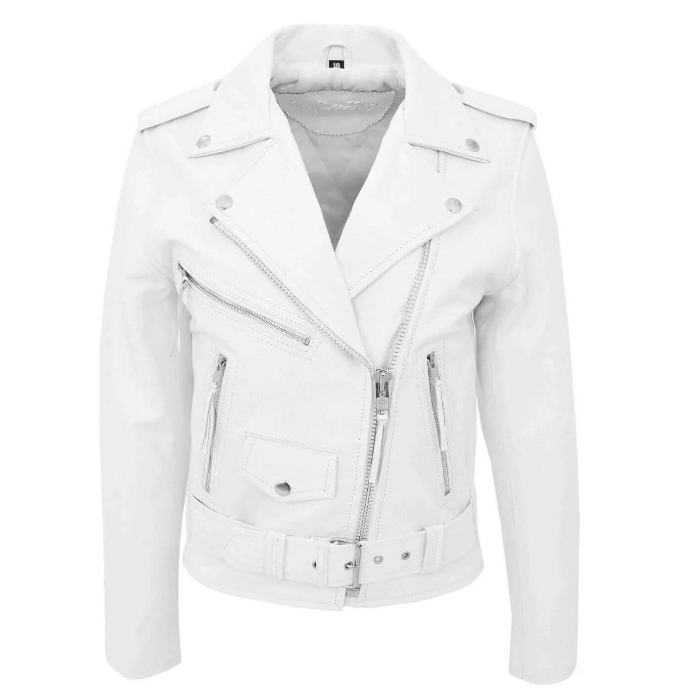 Fredrik™ - Klassisk Biker Skinnjakke