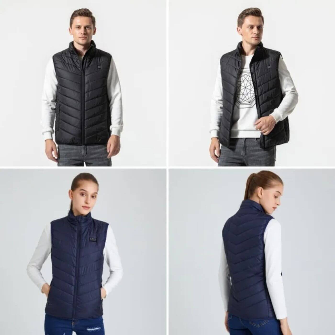 Geir™ - Unisex Oppvarmet og Vanntett Vest