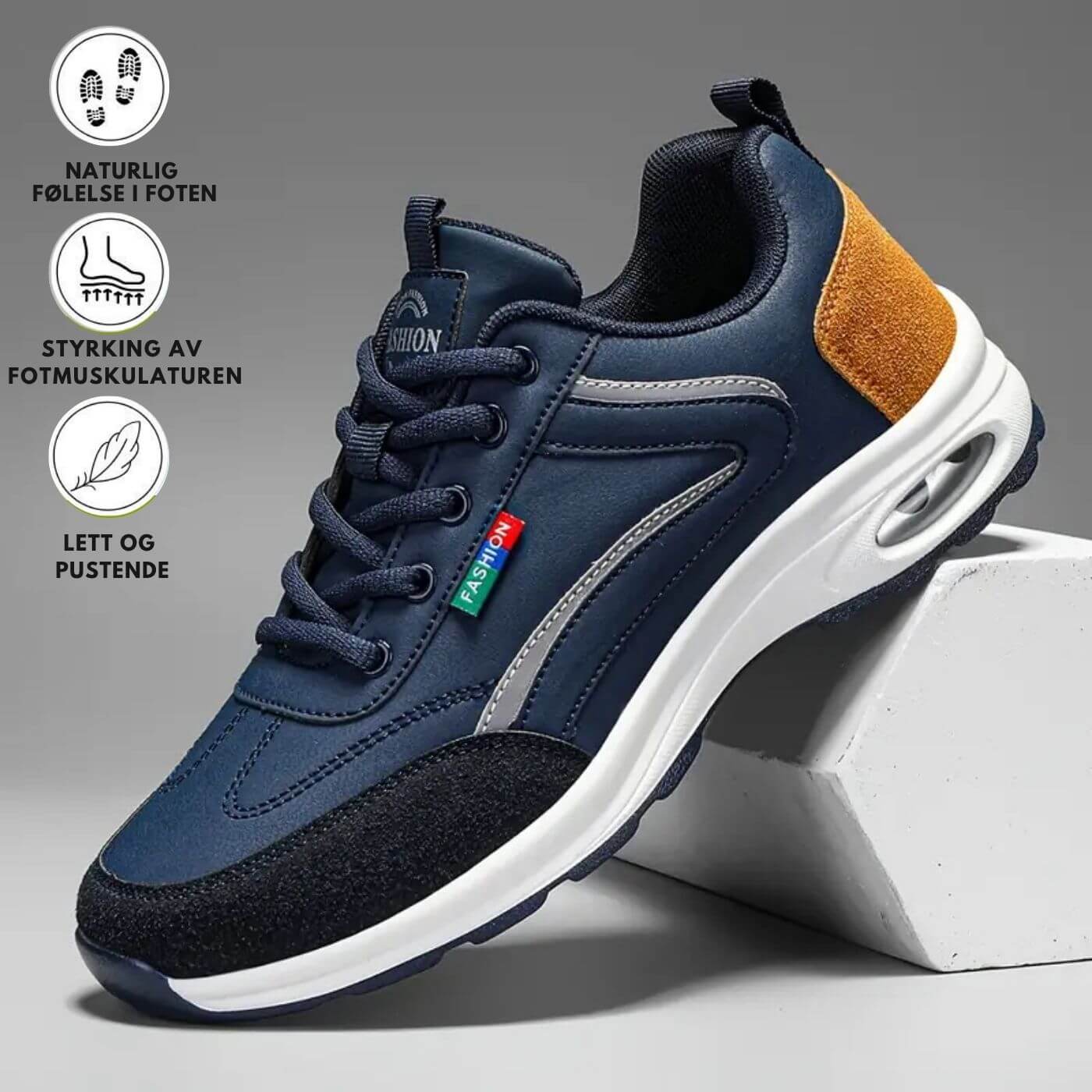 Håvard™ – Smertelindrende Ortopediske Sko