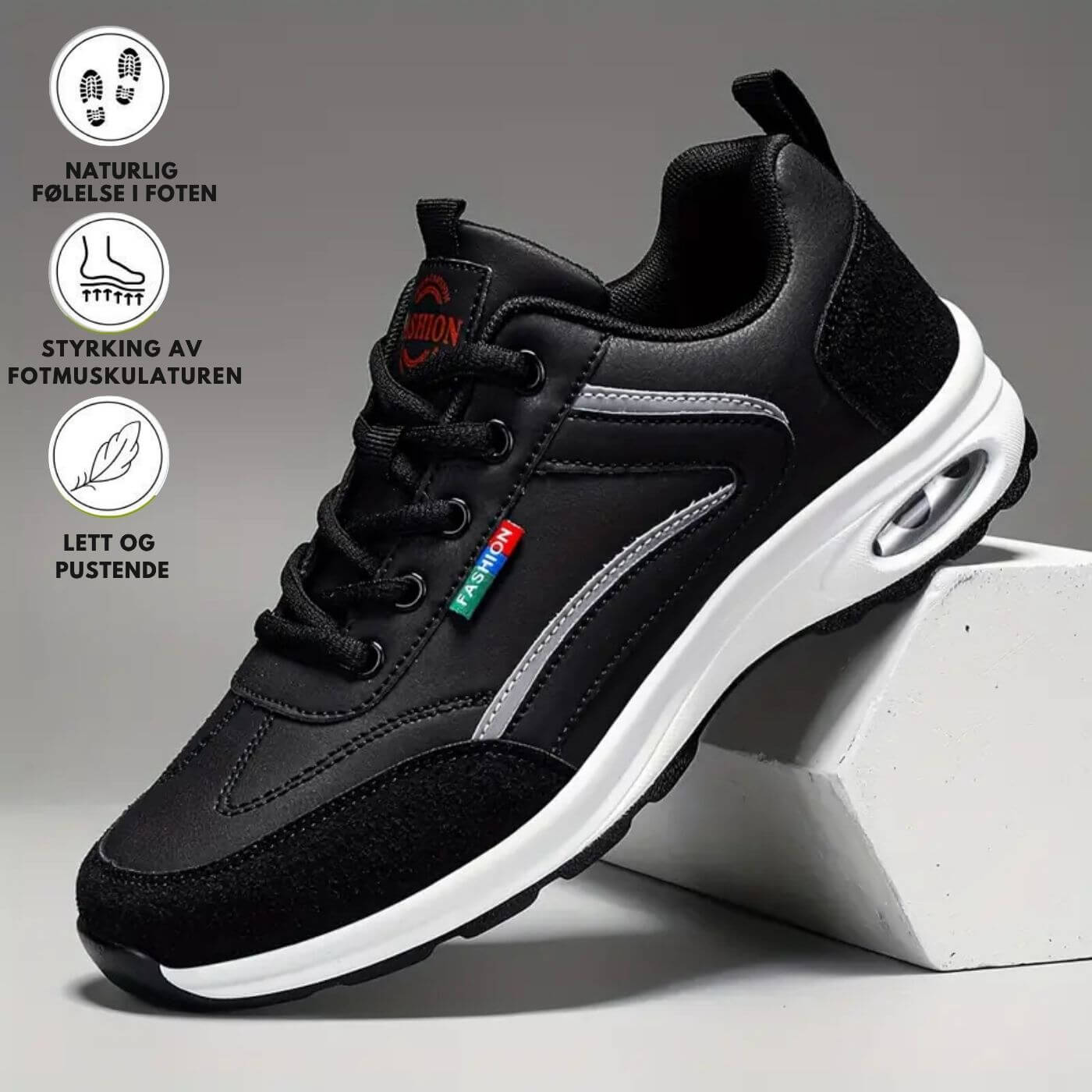 Håvard™ – Smertelindrende Ortopediske Sko