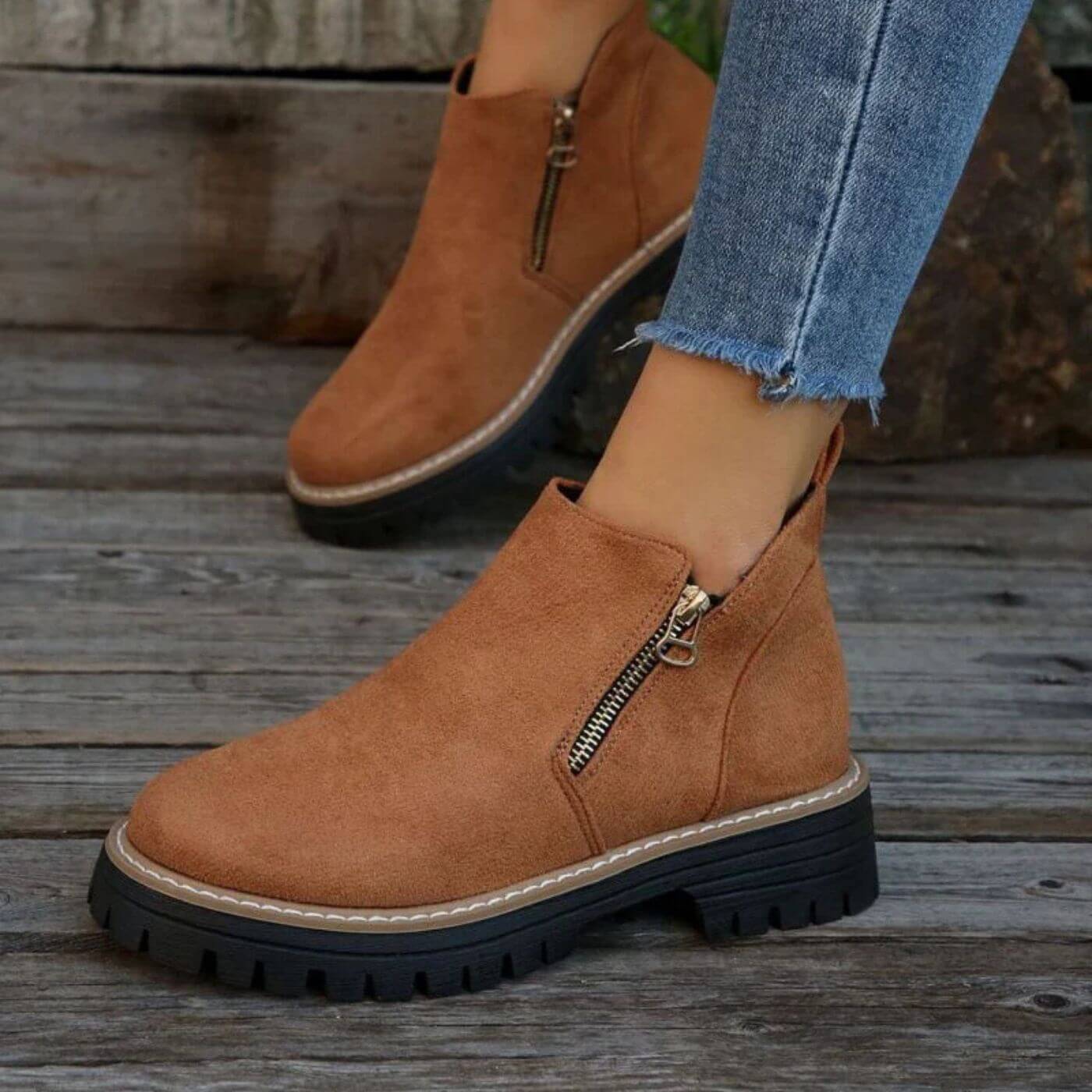 Hilde™ - Stilfulle Ortopediske Ankelstøvler