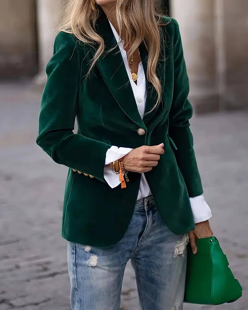 Ingeborg™ - Stilig Elegant Blazer