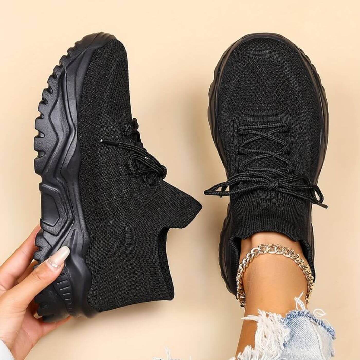 Kara™ - Lette Ortopediske Joggesko