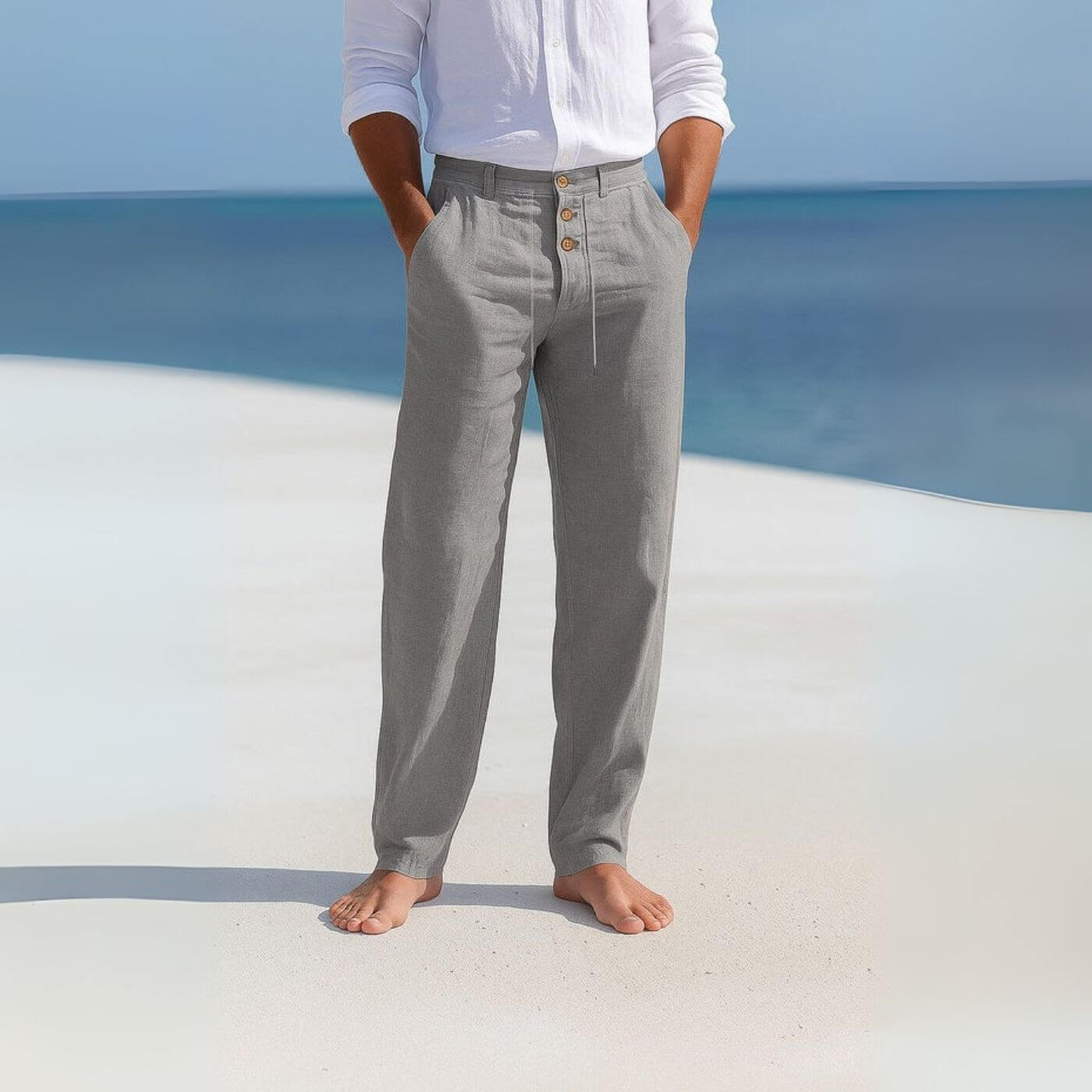 Karl™ – Pustende Avslappet Passform Bukser