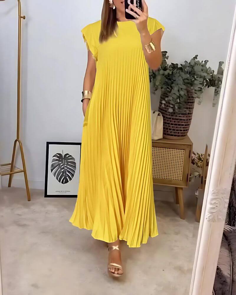 Karoline™ – Elegant og Behagelig Maxikjole