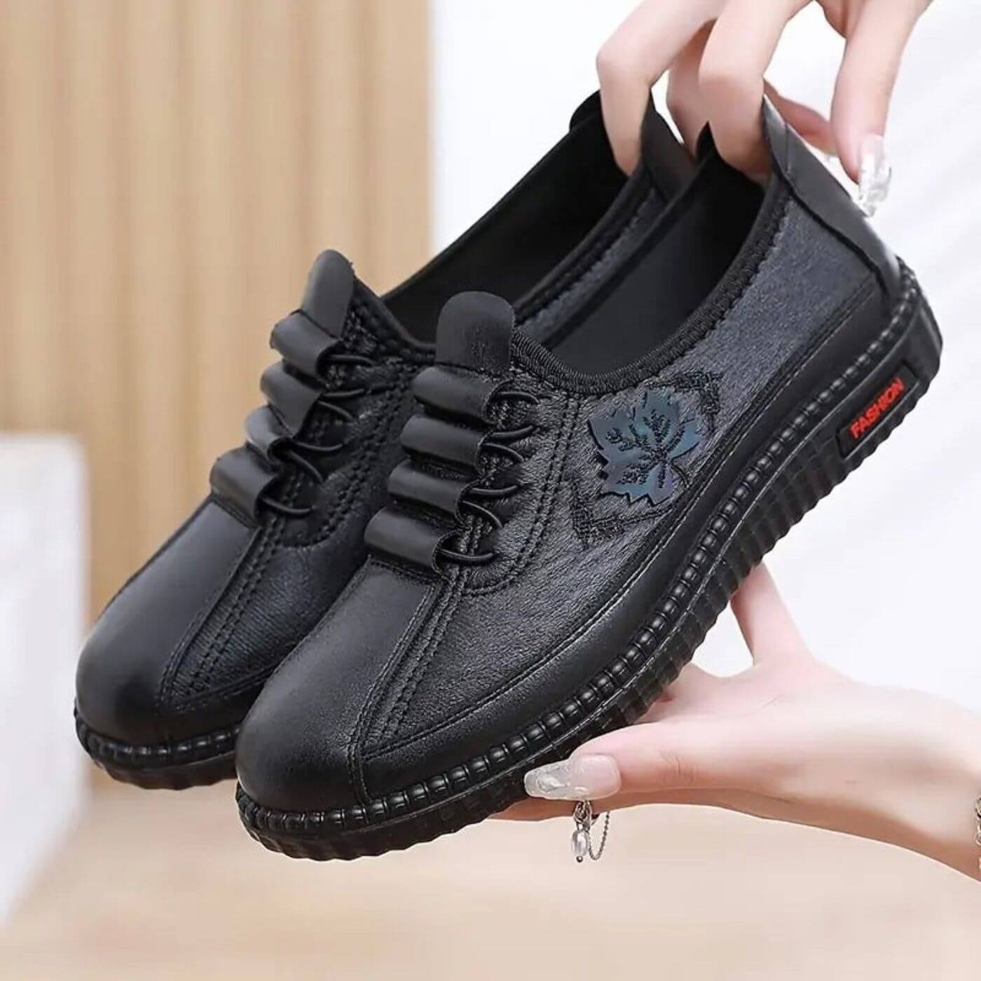 Kenna™ - Premium Ortopediske Lær Sko