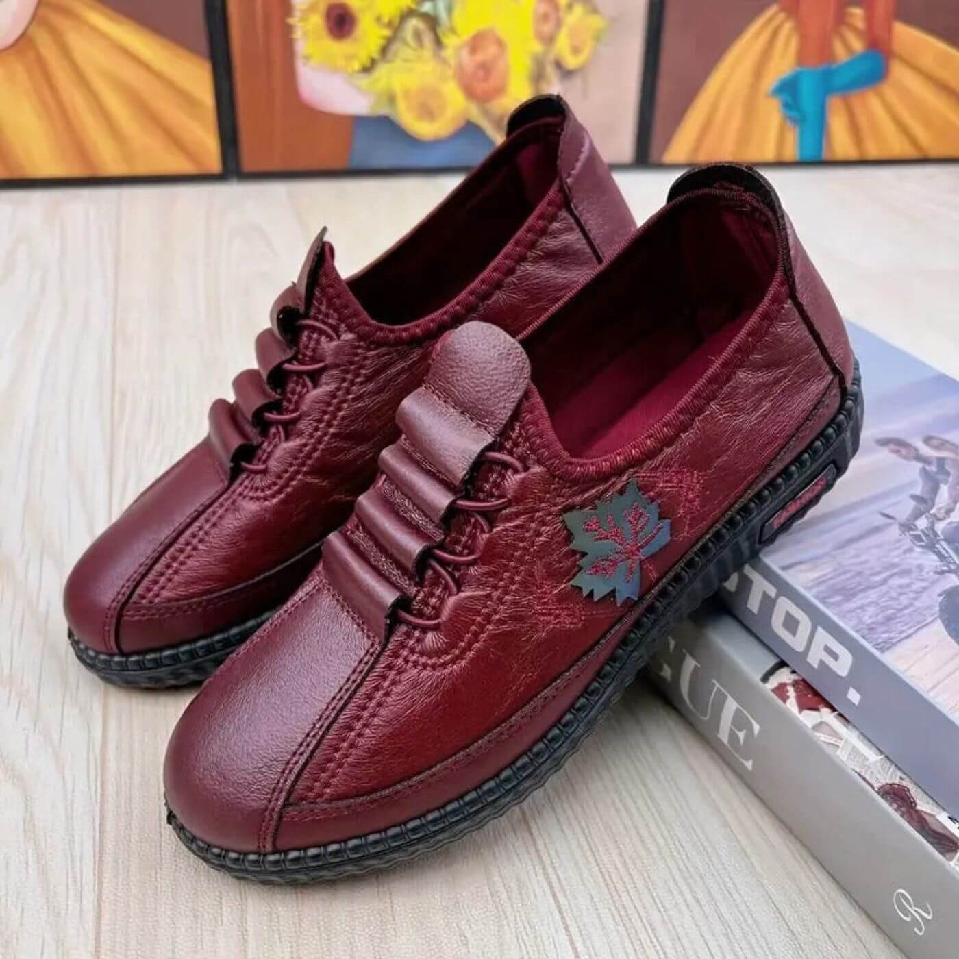 Kenna™ - Premium Ortopediske Lær Sko