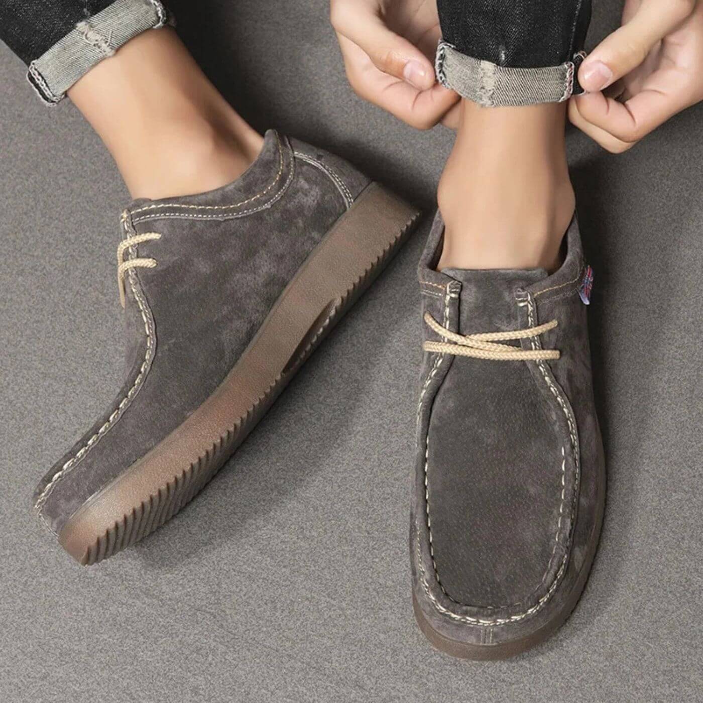 Kjell™ - Komfortable Slip-On Ortopediske Sko