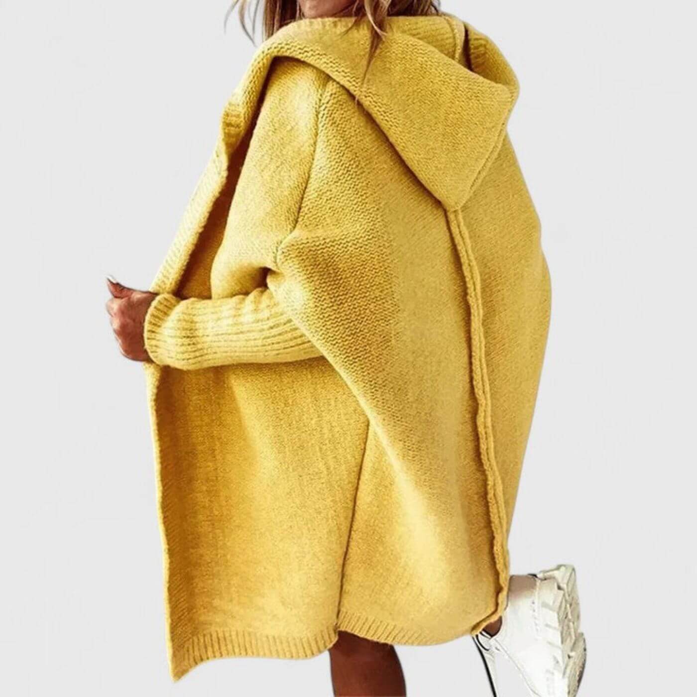 Layla™ - Komfortabel Strikket Hettegenser-Kardigan