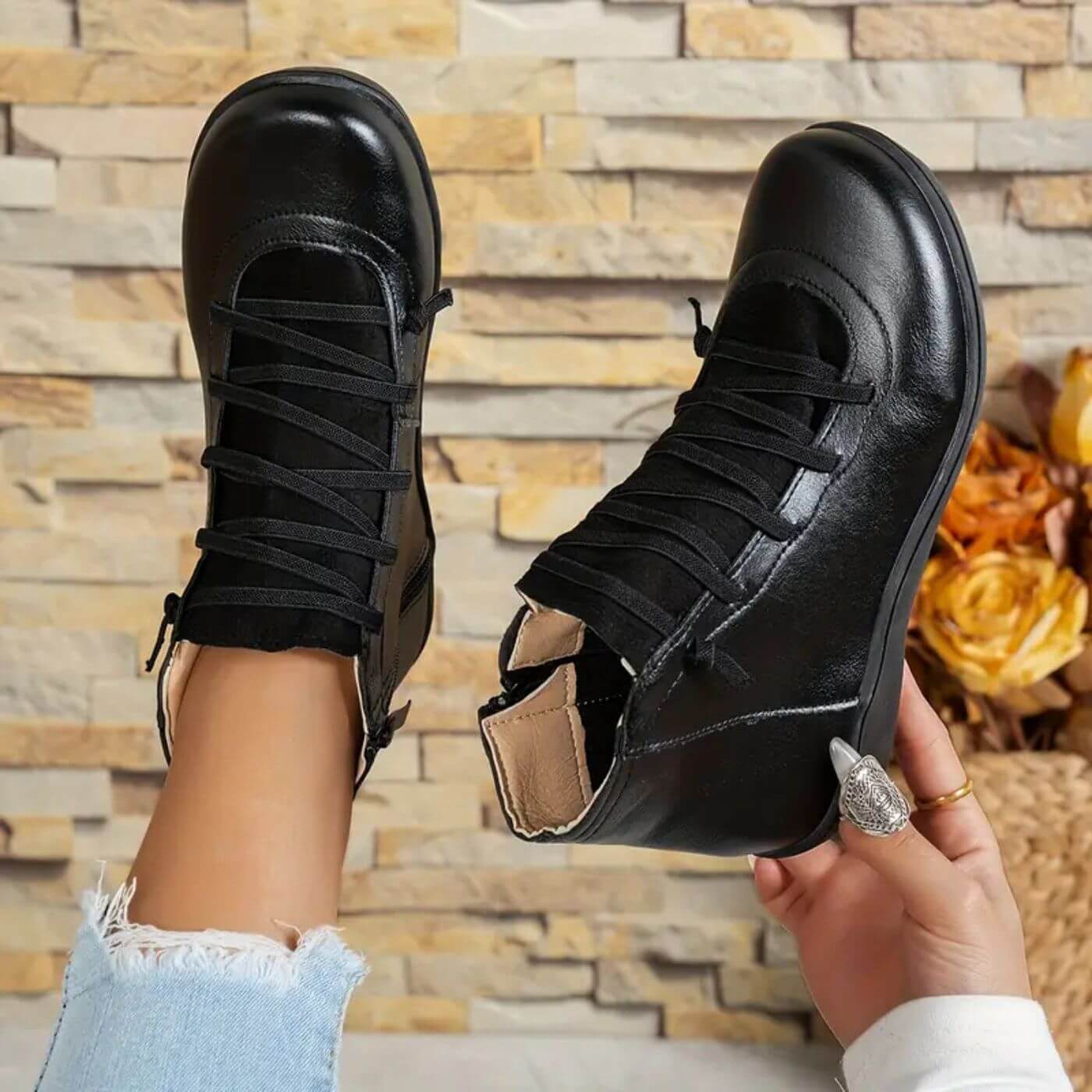 Lillianne™ – Stilige Komfortable Ankelstøvler