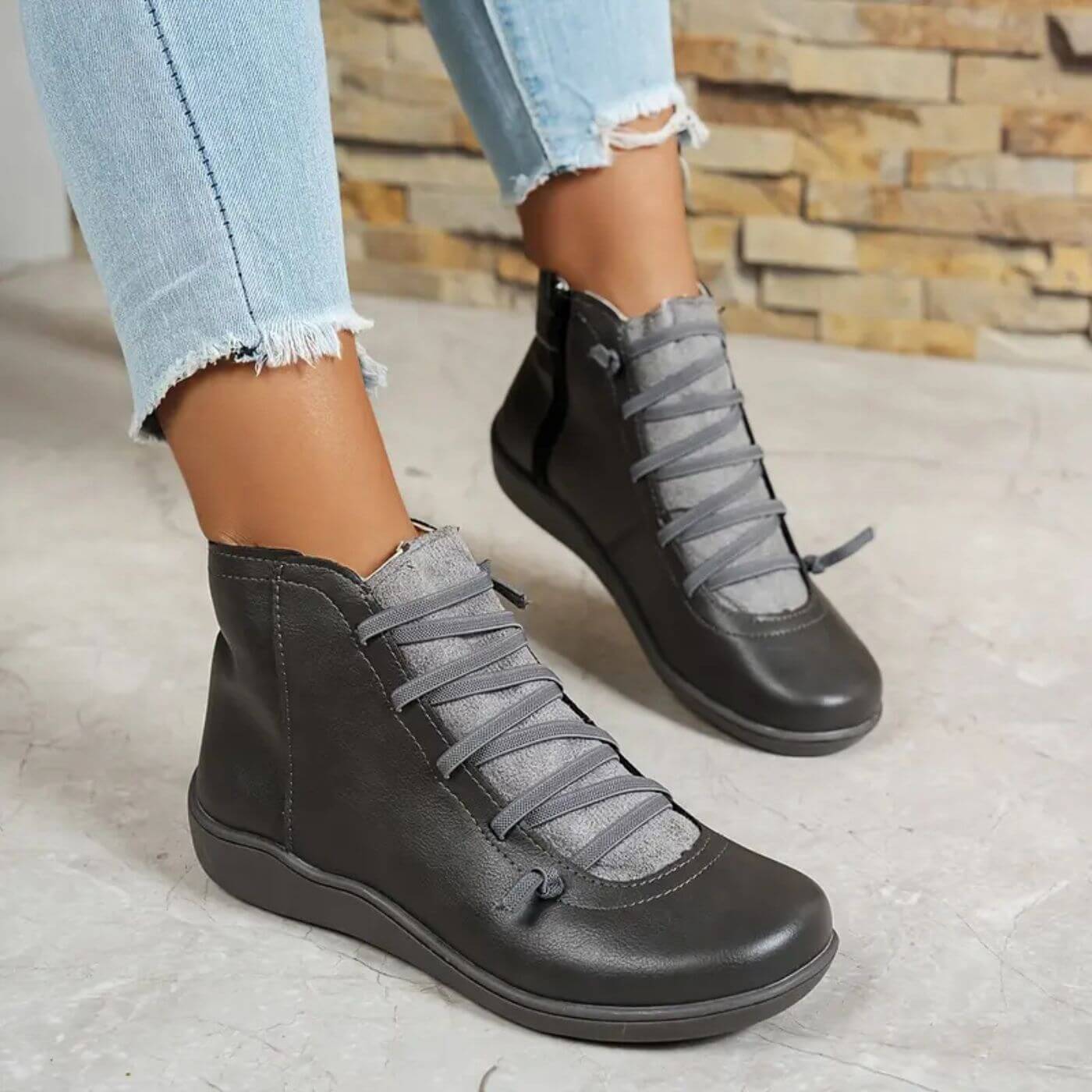 Lillianne™ – Stilige Komfortable Ankelstøvler