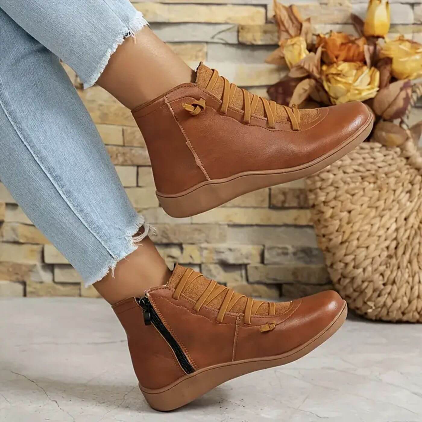 Lillianne™ – Stilige Komfortable Ankelstøvler