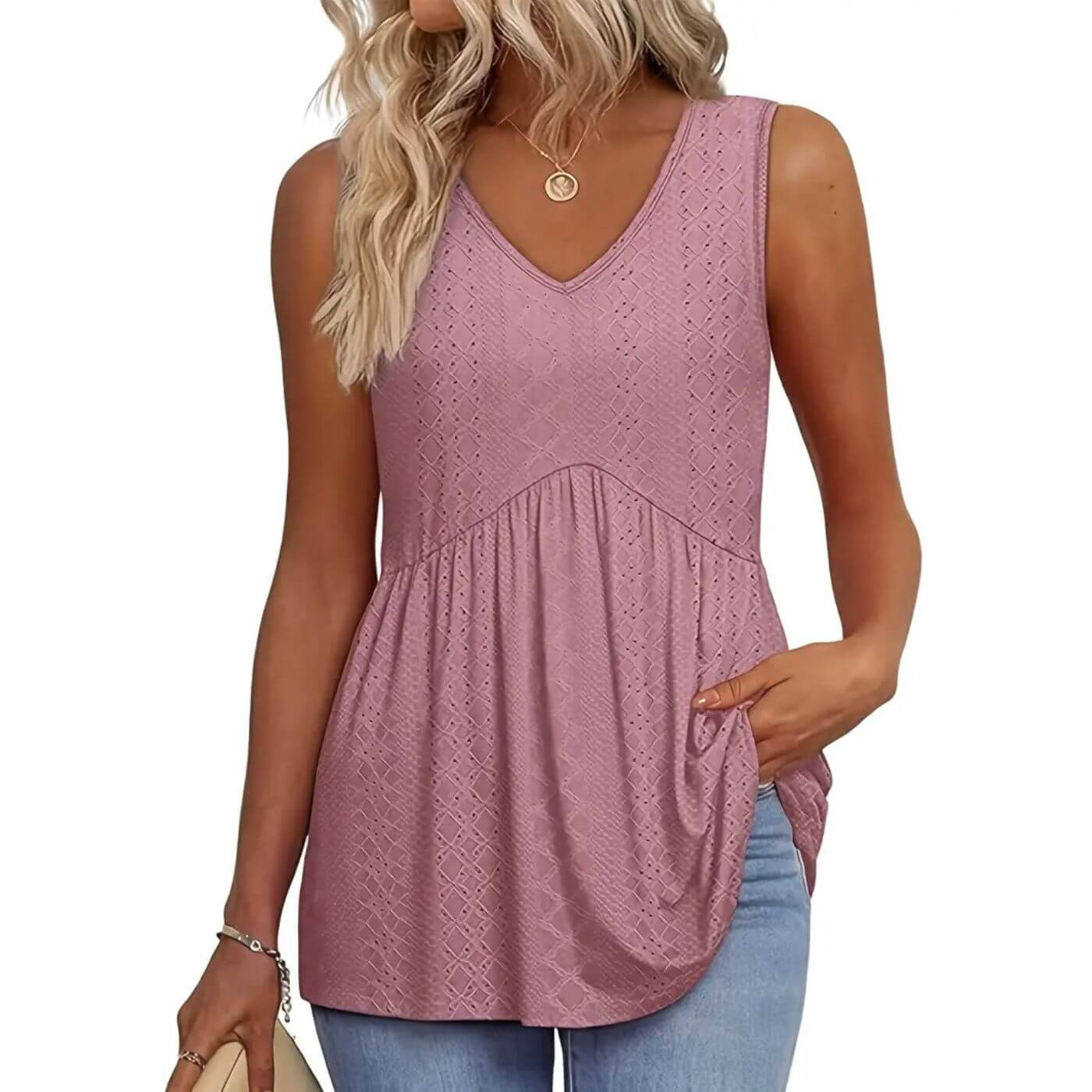 Linea™ - Ermeløs Hverdagsbluse